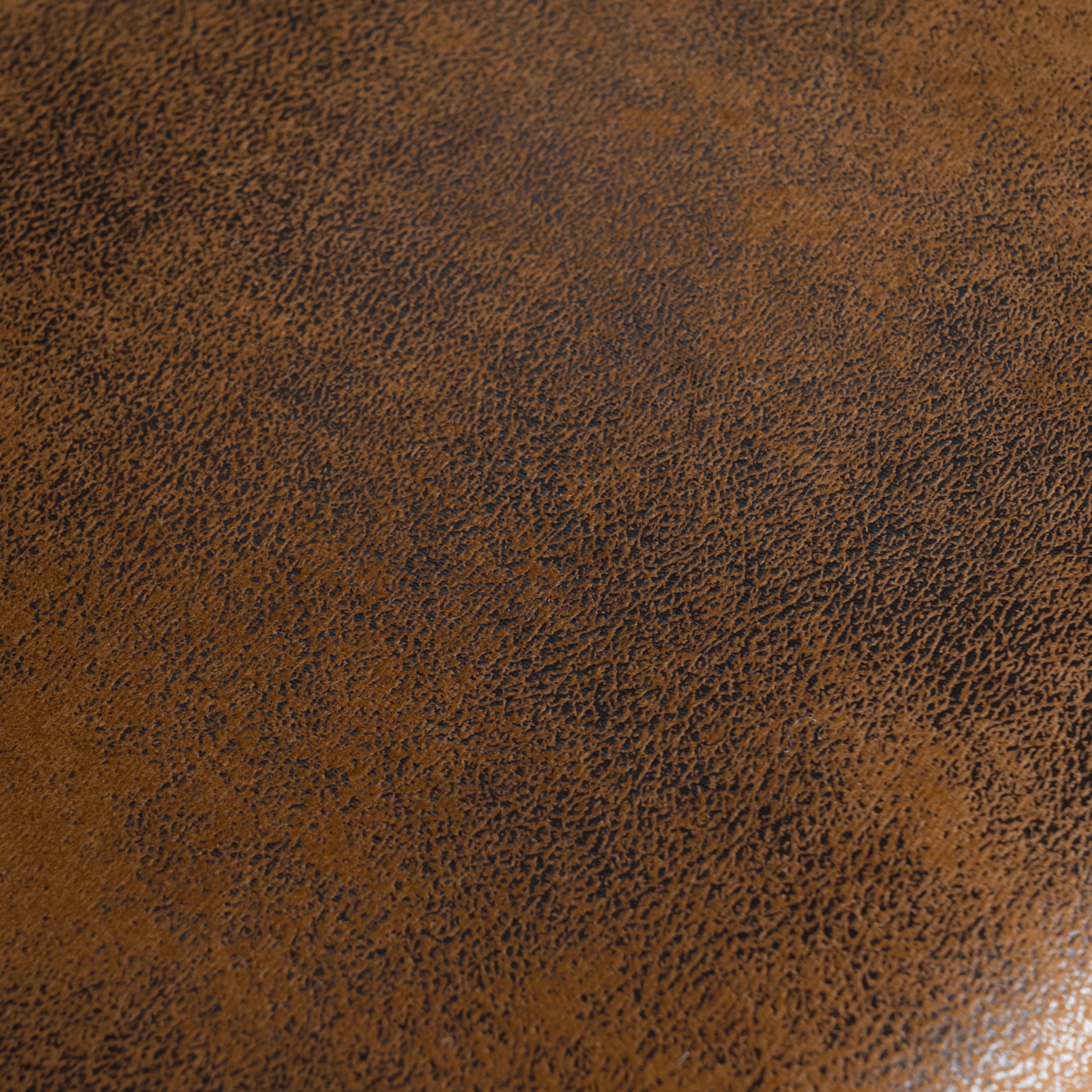 Homy Casa ROSS Suede Brown Black Office Chair, Adjustable Faux Suede Ergonomic Desk Chair Open Box