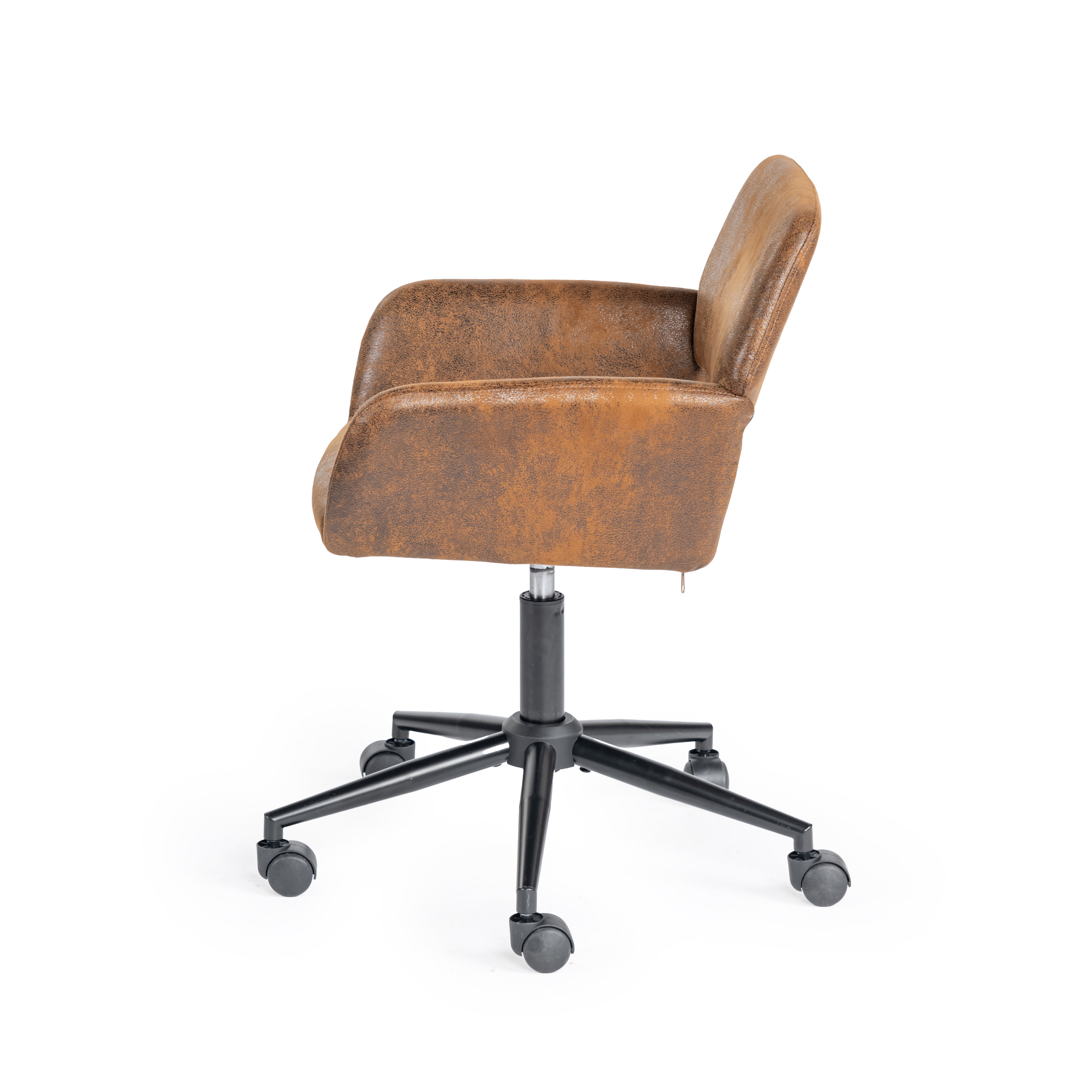 Homy Casa TULIP+ROSS+LACK 3PC Furniture Set Computer Desk Office Chair and 5-Tier Shelf Open Box