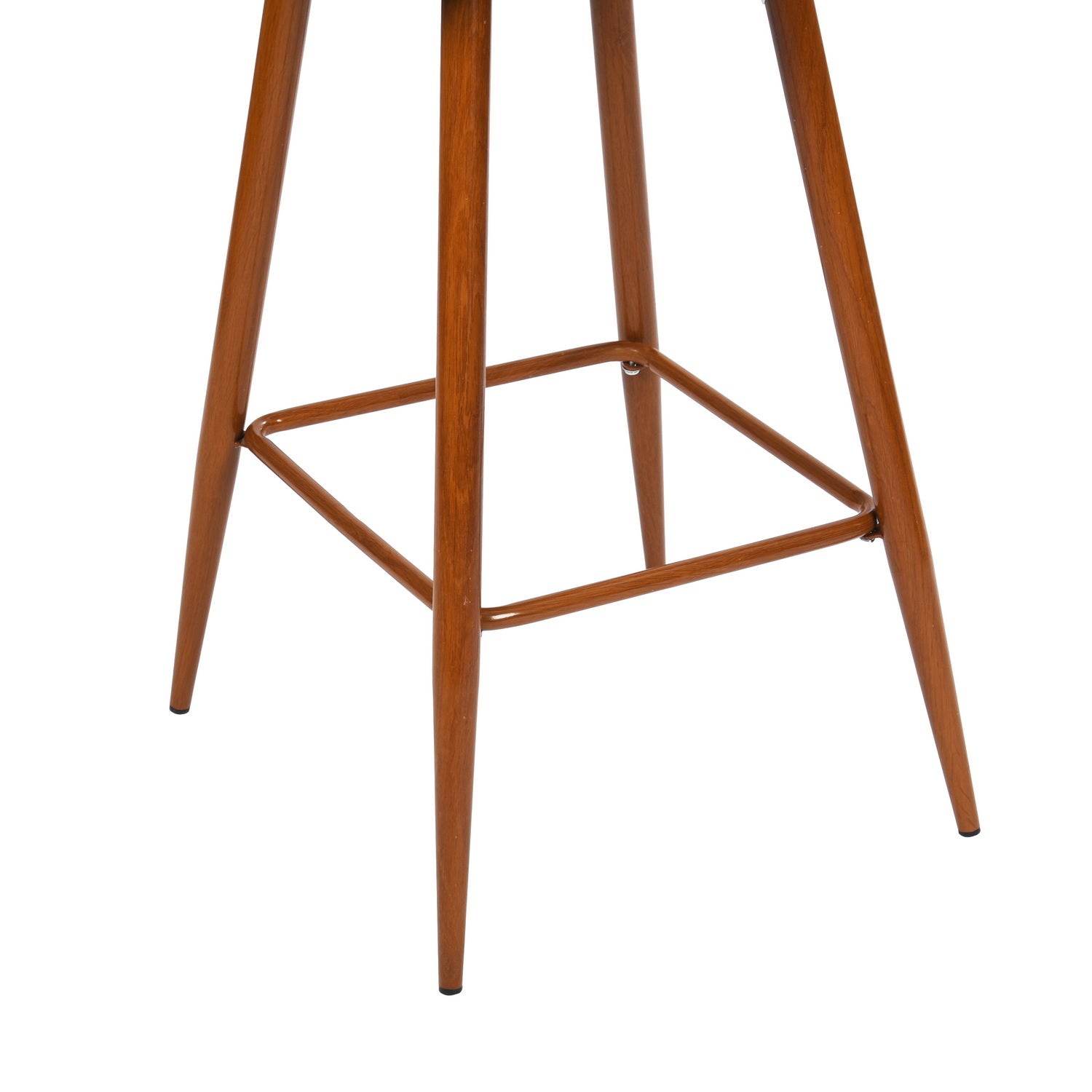 Homy Casa SCARGILL 2PC 29” VELVET BLACK Bar Stool for Home and Workspace Open Box