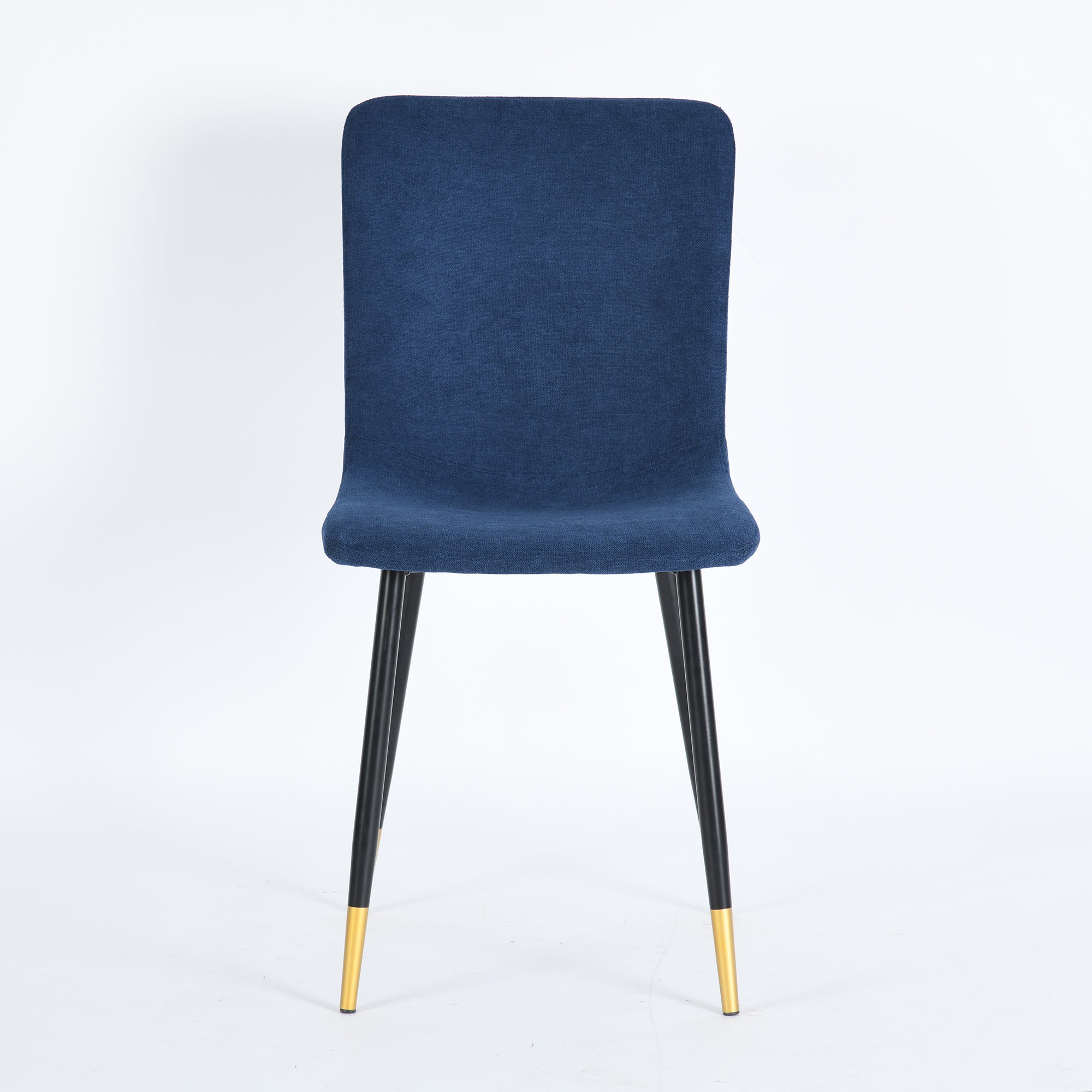 Homy Casa Scargill 35" Modern Upholstered Dining Chair, Blue,Open Box