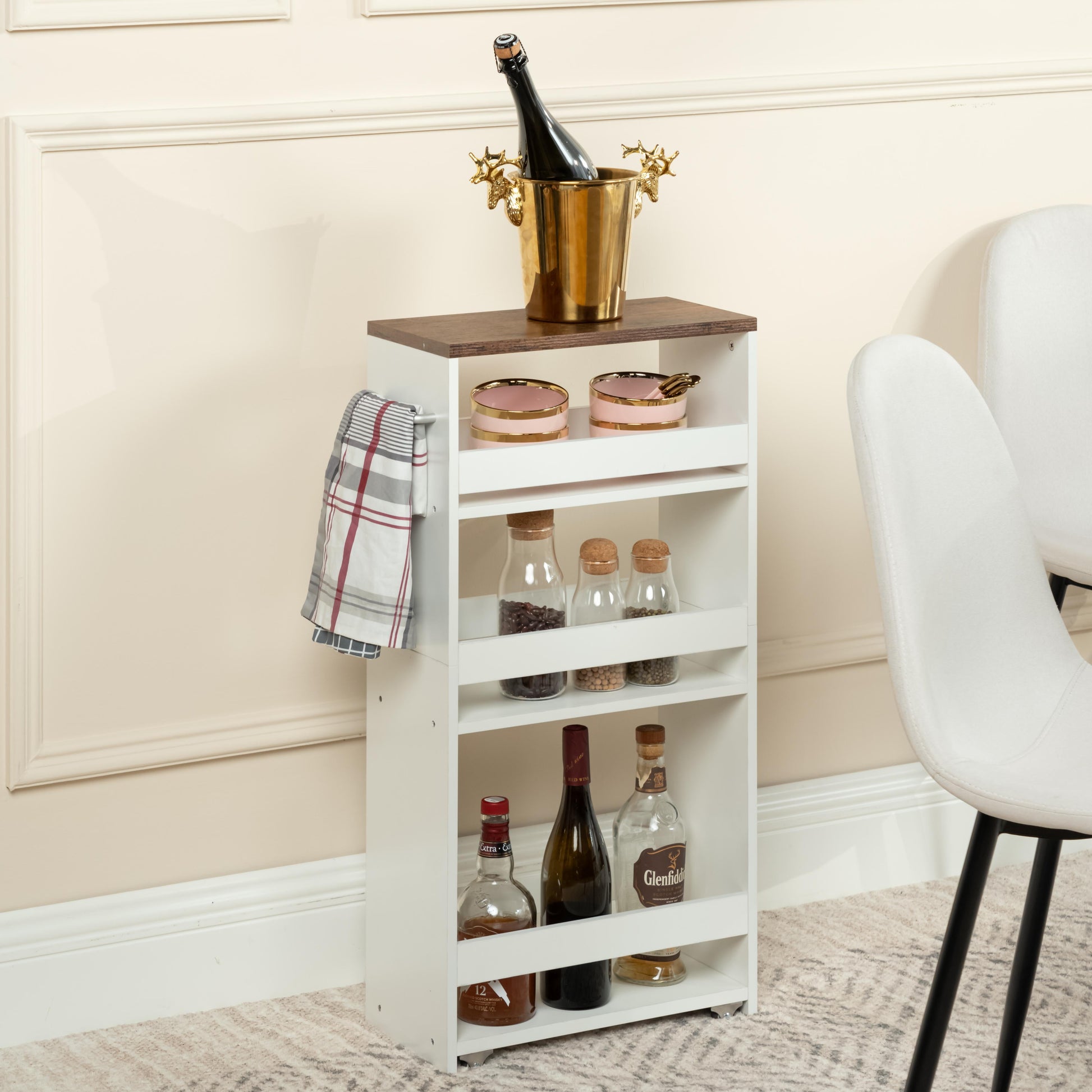Skan 3-Tier Rolling Utility Cart