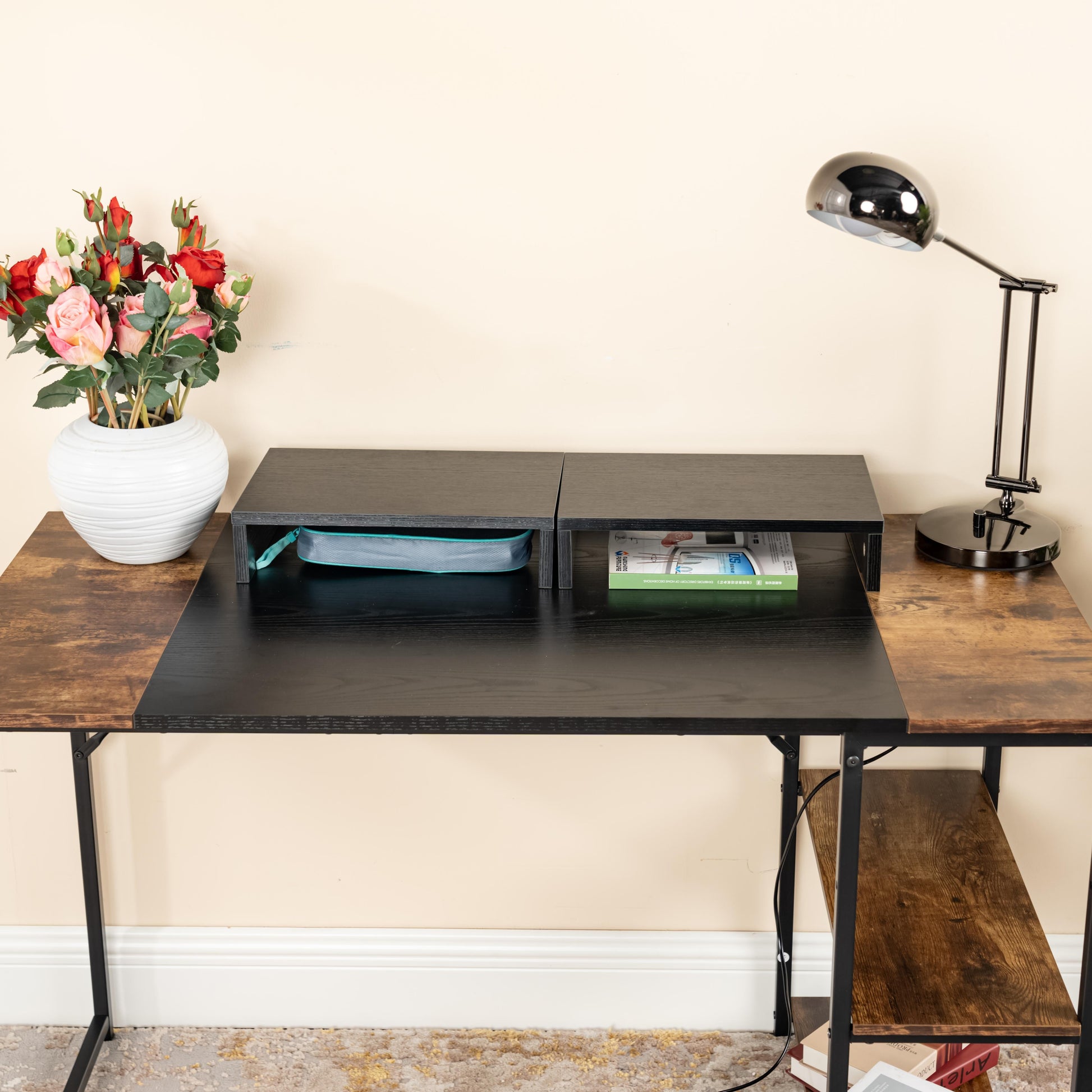 Sman 2-Tier Computer Monitor Stand