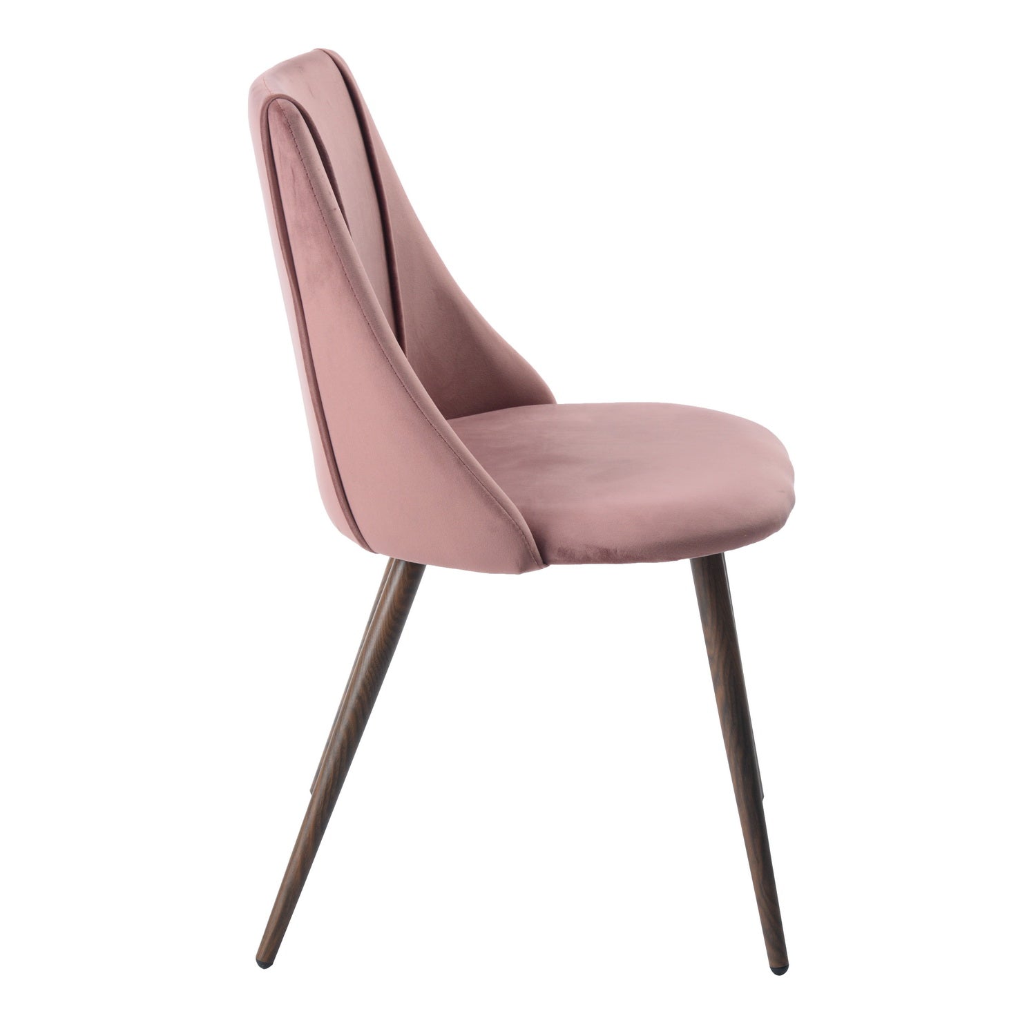 Homy Casa SMEG Titanium Dining Chair "20.67" x 19.49" x 32.68" Modern Upholstered Seating for Kitchen & Dining Room Open Box