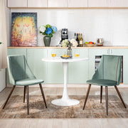 Smeg Soft High Back Upholstered Dining Chairs-HOMY CASA