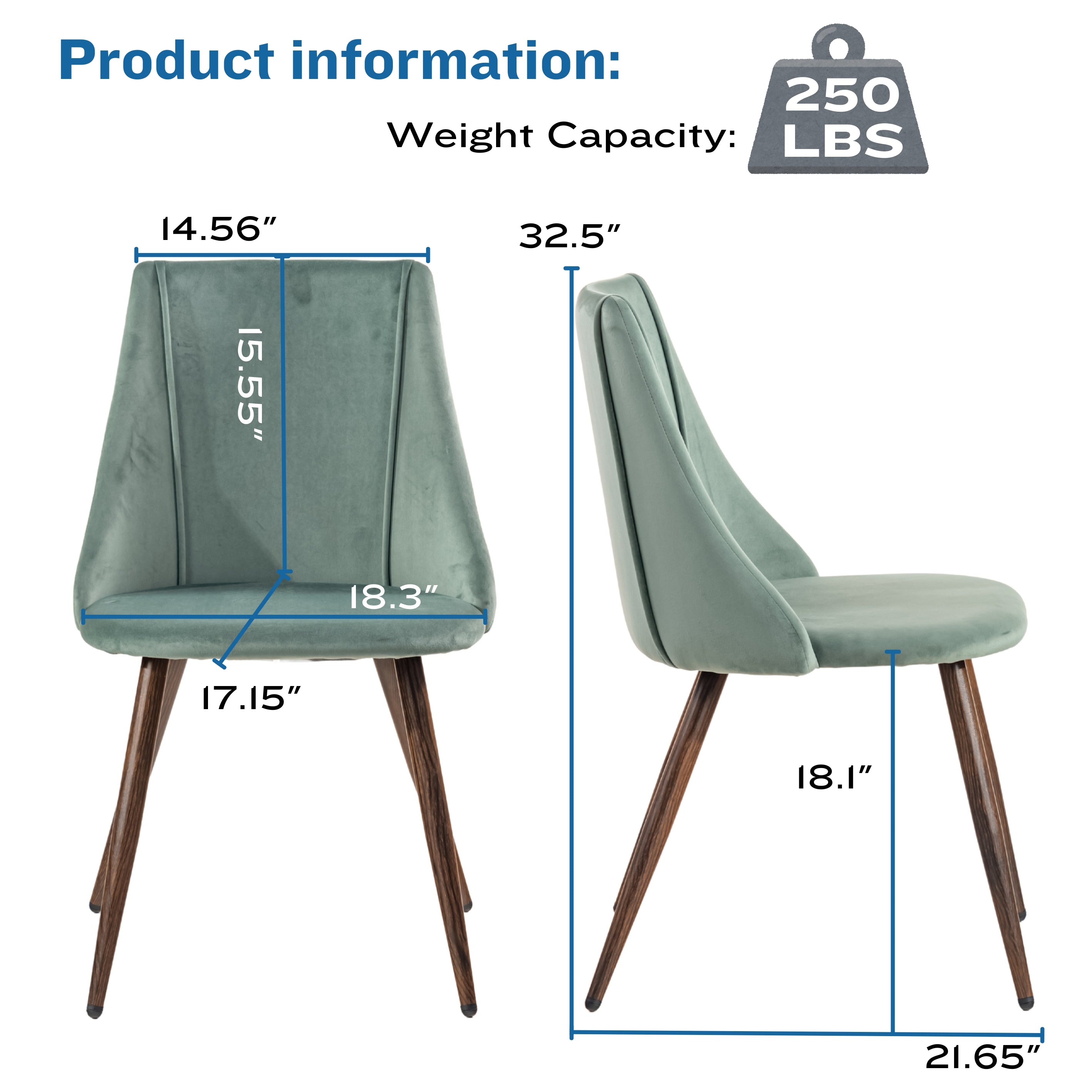 Smeg Soft High Back Upholstered Dining Chairs-HOMY CASA