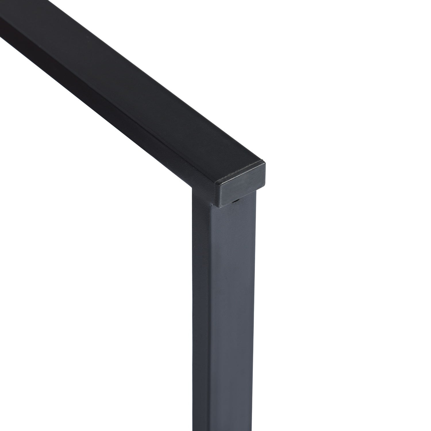 Homy Casa SOLEIL 47.2" Computer Desk Modern Office Workspace Table Open Box