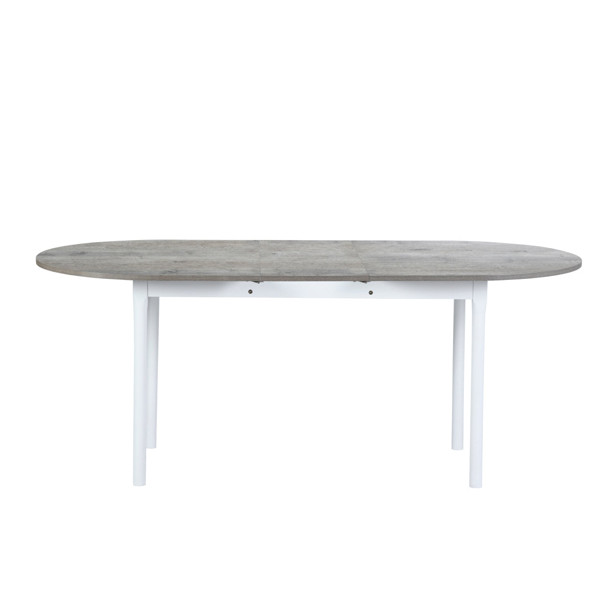 Homy Casa STOGER 61"/74.8” SONOMA Extendable Dining Table, Sonoma Wood Grain, Solid Beech Legs