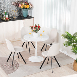 Sunflower Swivel Dining Chairs Set of 4, Modern & Ergonomic