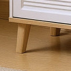 Ruvo 31.5" Modern Shoe Cabinet with Flip-Up Doors