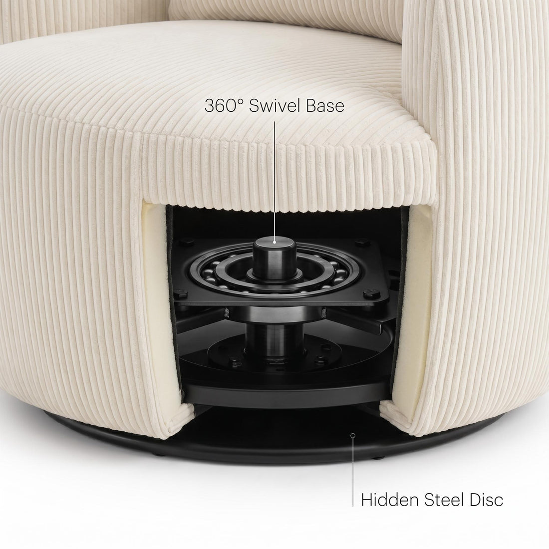 360° Steel Swivel Base