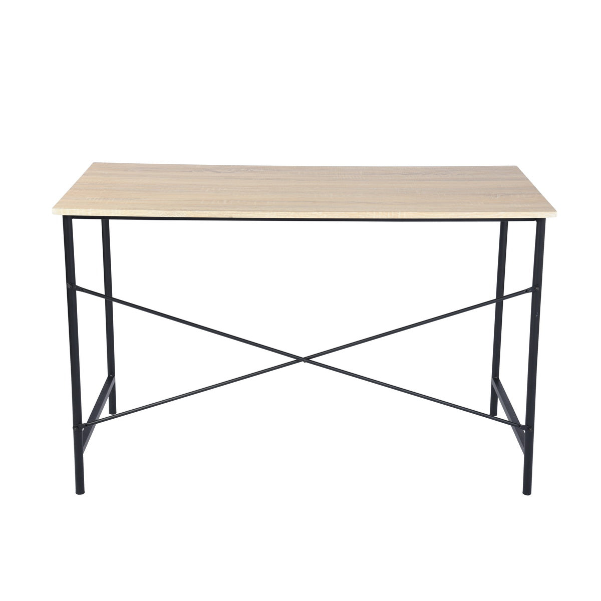 Homy Casa Tasman 47" Modern Home Office Writing Desk,Oak
