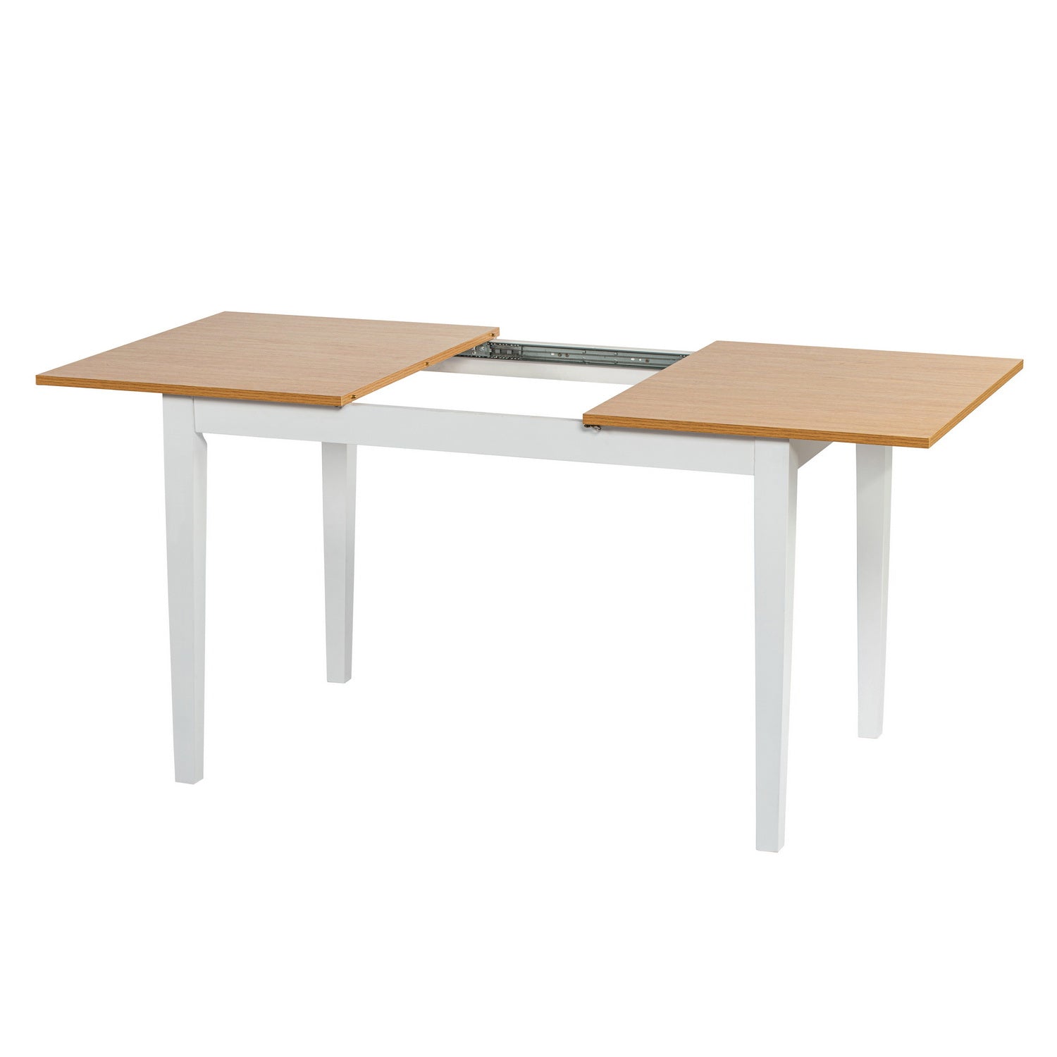 Homy Casa THOMMY 31.5"-47.2" Extendable Dining Table Open Box