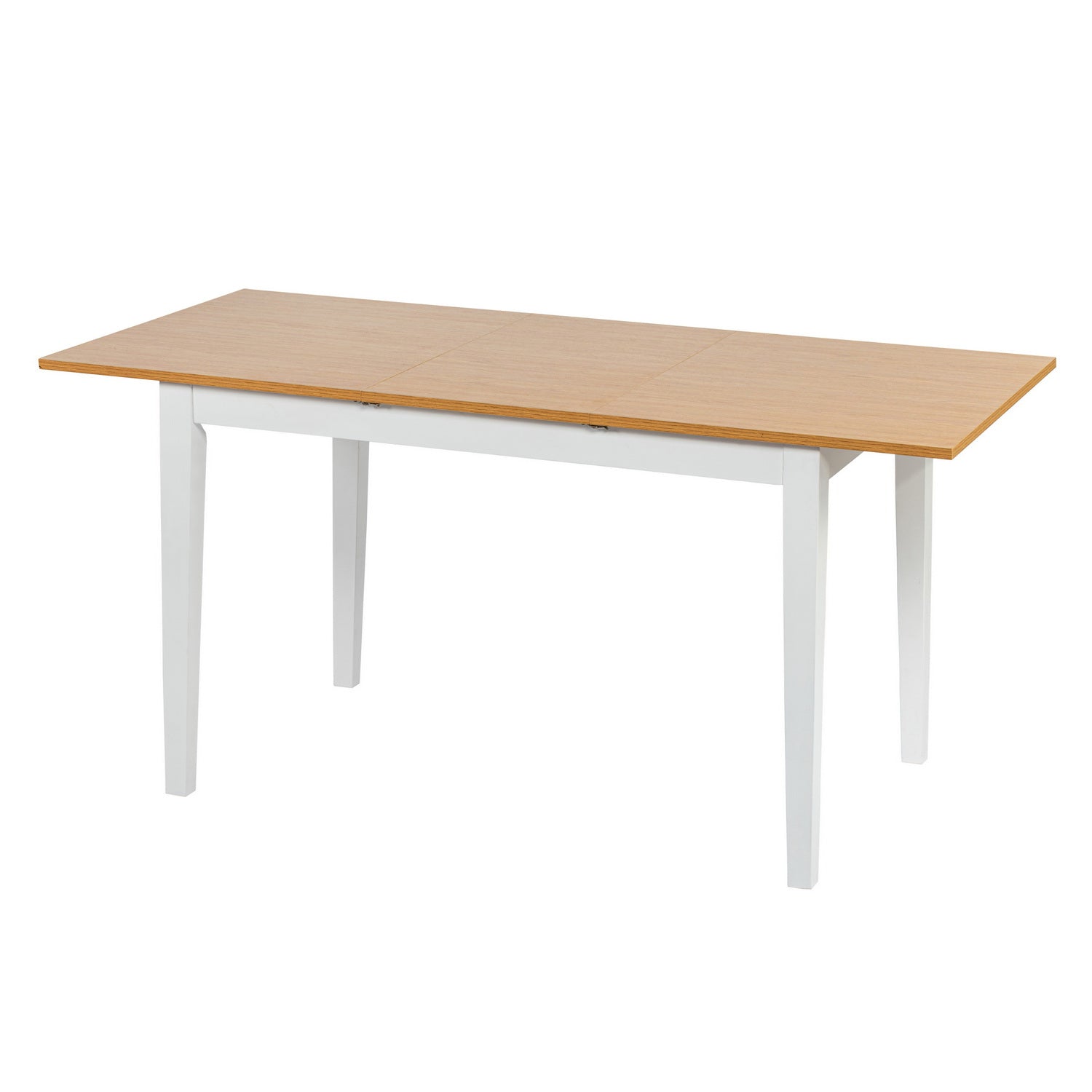 Homy Casa THOMMY 31.5"-47.2" Extendable Dining Table Open Box