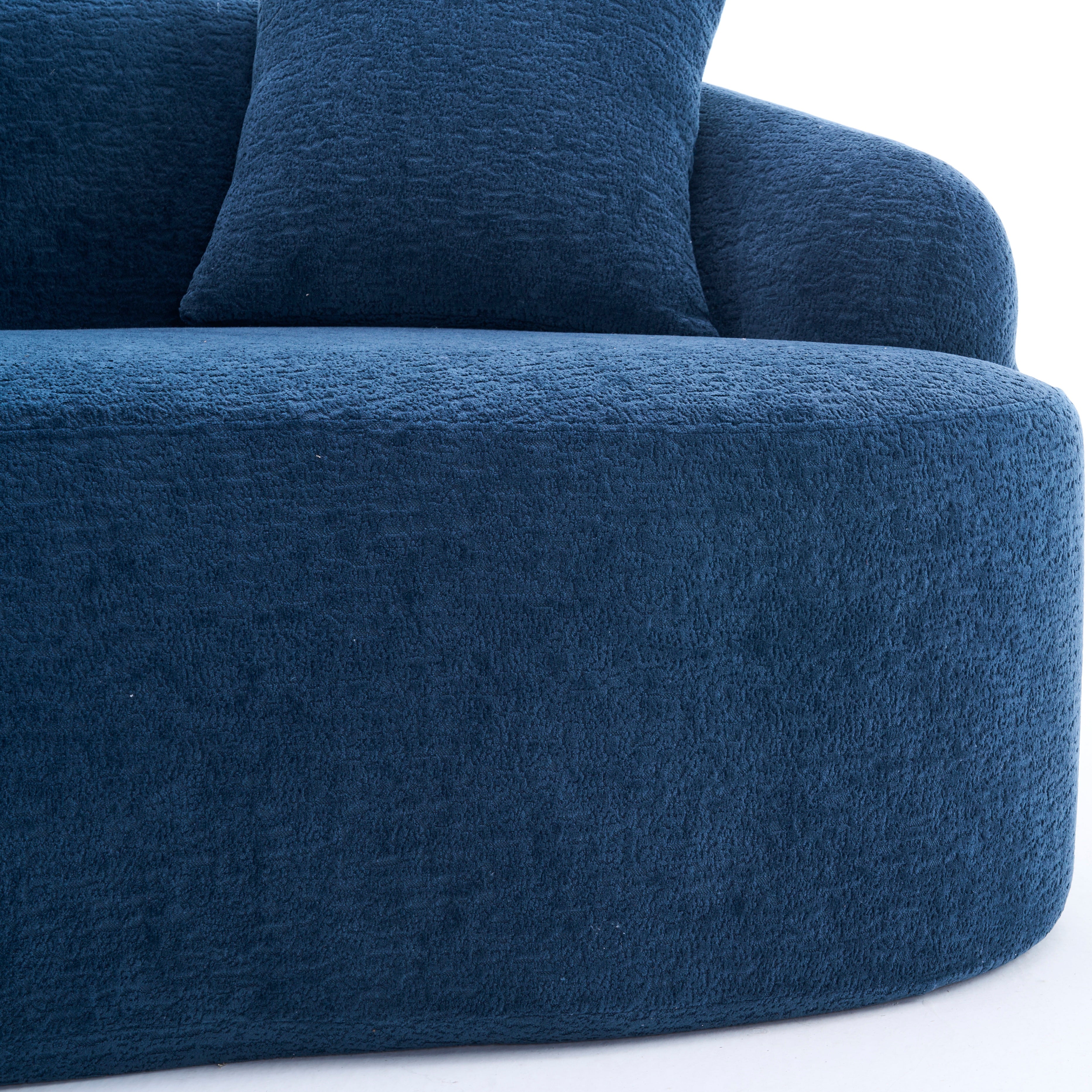 Tacoma L-Shape Sectional Sofa with Curved Chaise