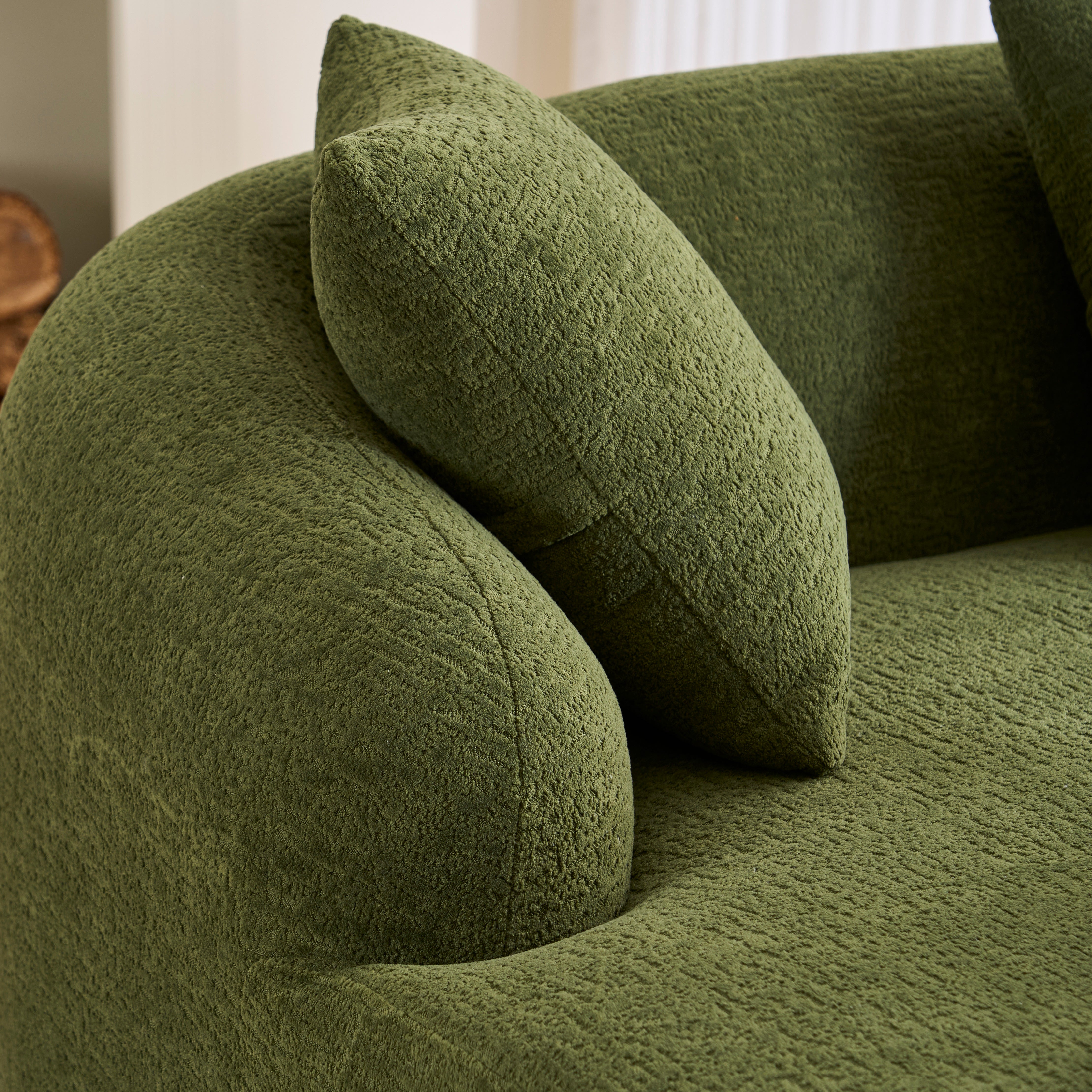 Tacoma L-Shape Sectional Sofa with Curved Chaise