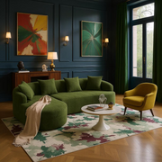 Tacoma L-Shape Sectional Sofa with Curved Chaise
