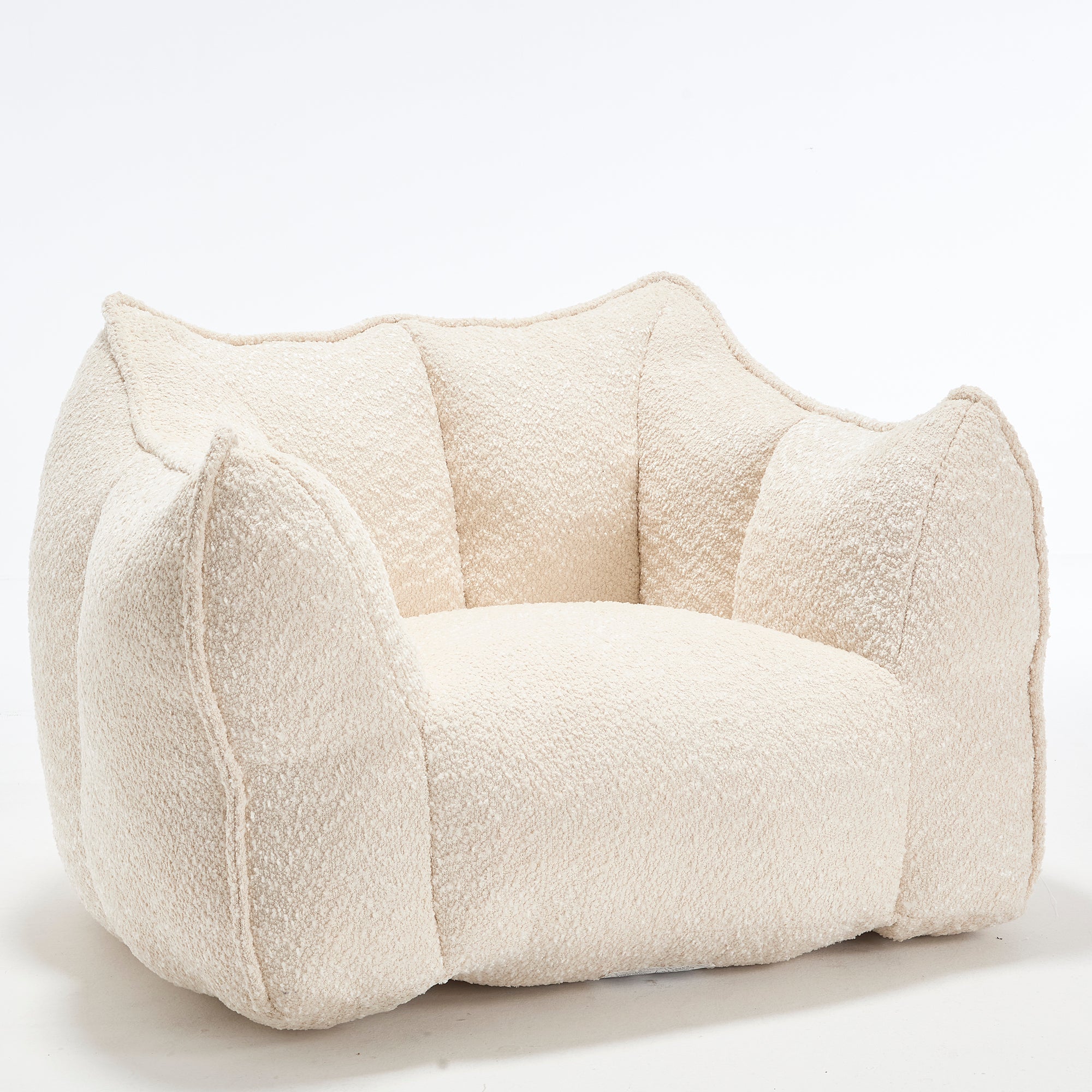 Tahoe Oversized Chenille Sofa Chair Bean Bag Chair