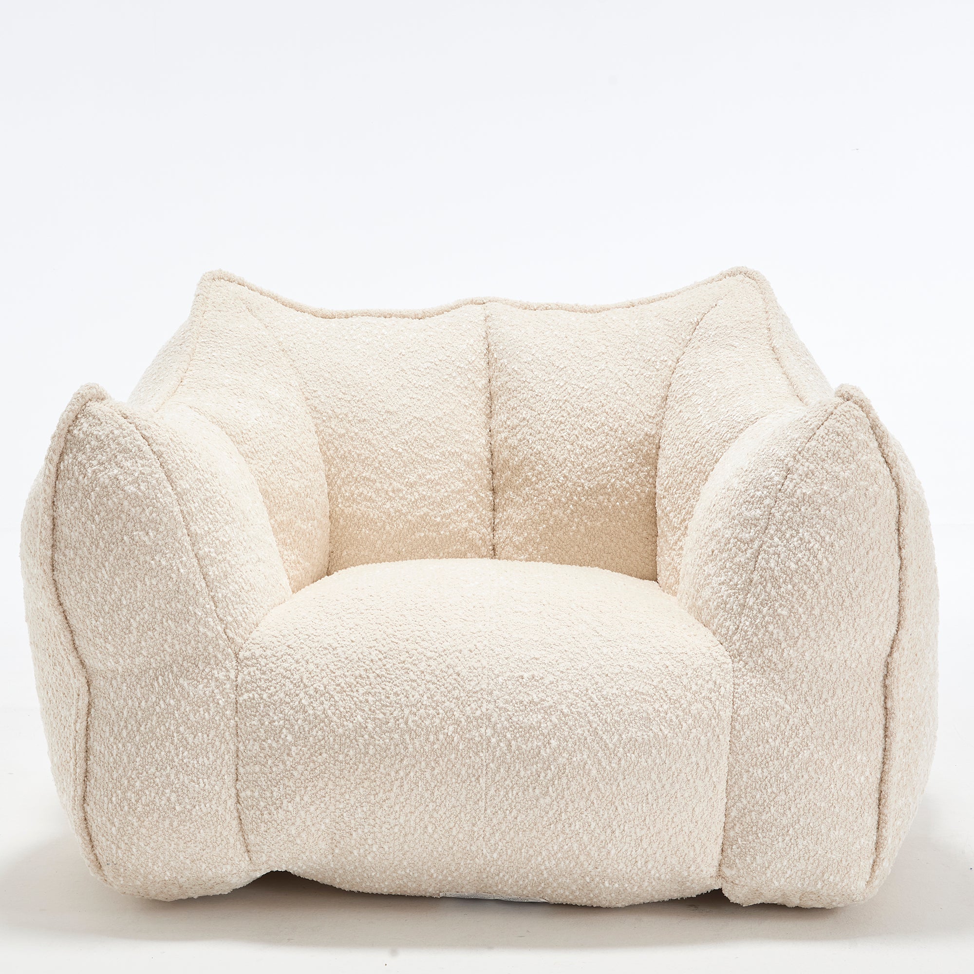 Tahoe Oversized Chenille Sofa Chair Bean Bag Chair