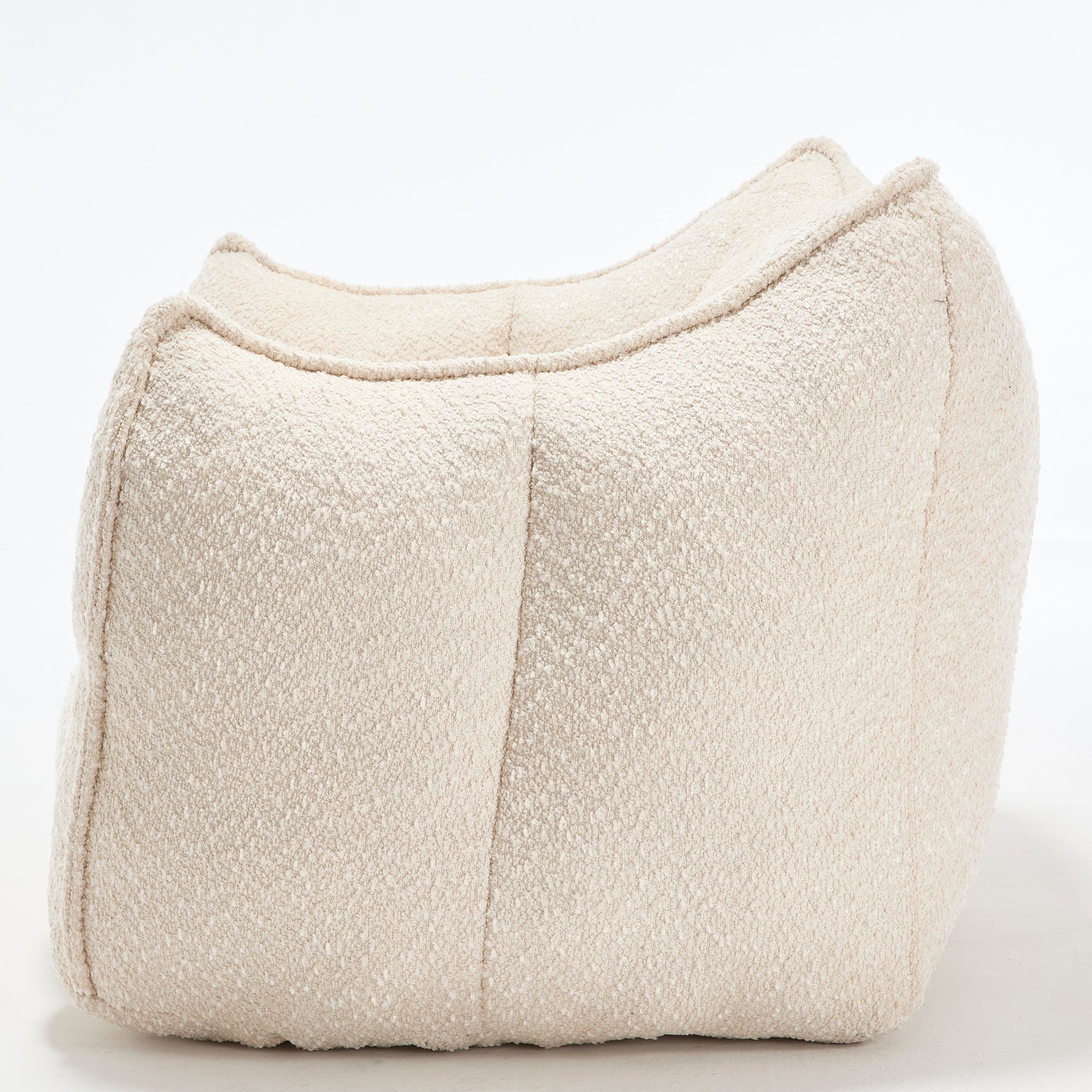 Tahoe Oversized Chenille Sofa Chair Bean Bag Chair