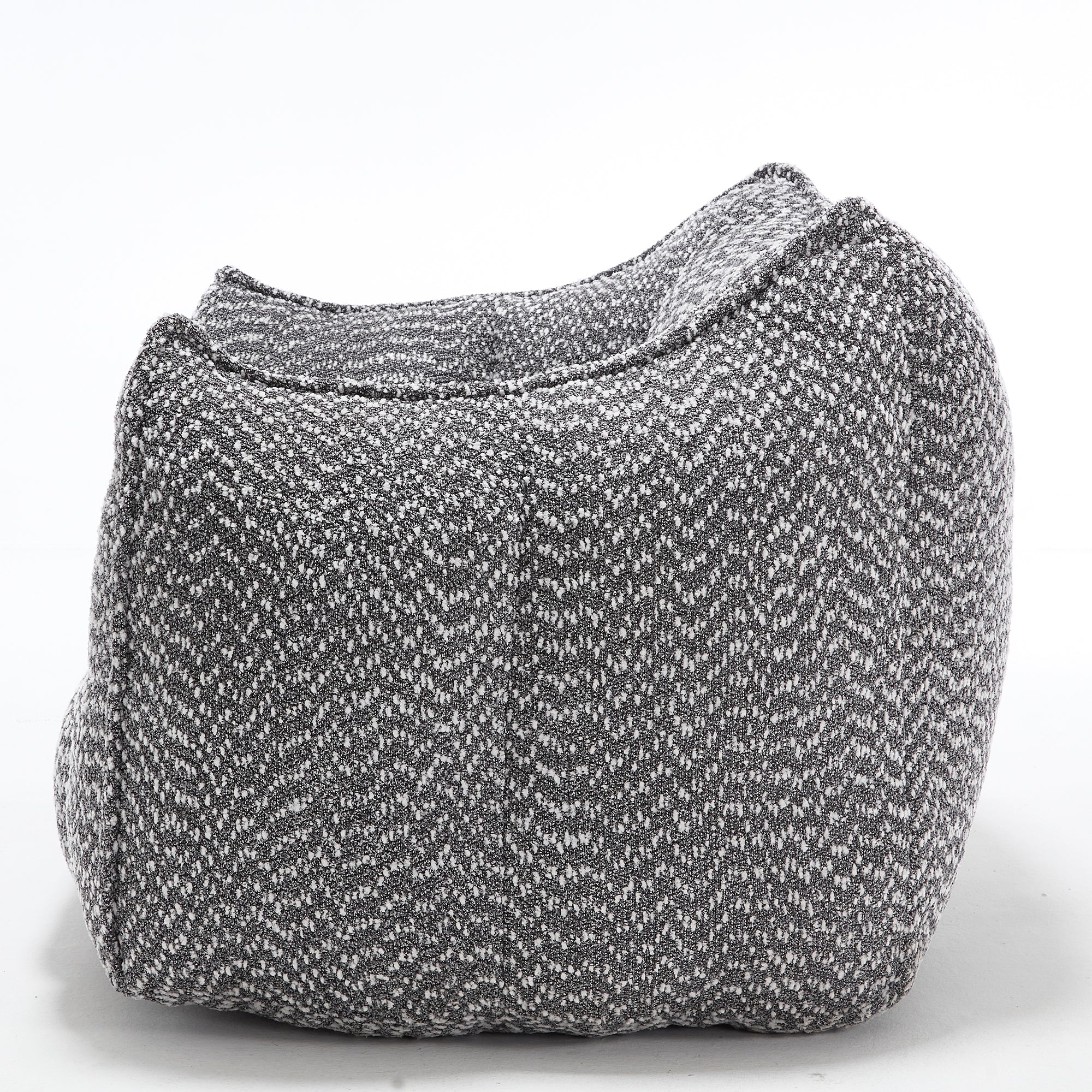 Tahoe Oversized Chenille Sofa Chair Bean Bag Chair
