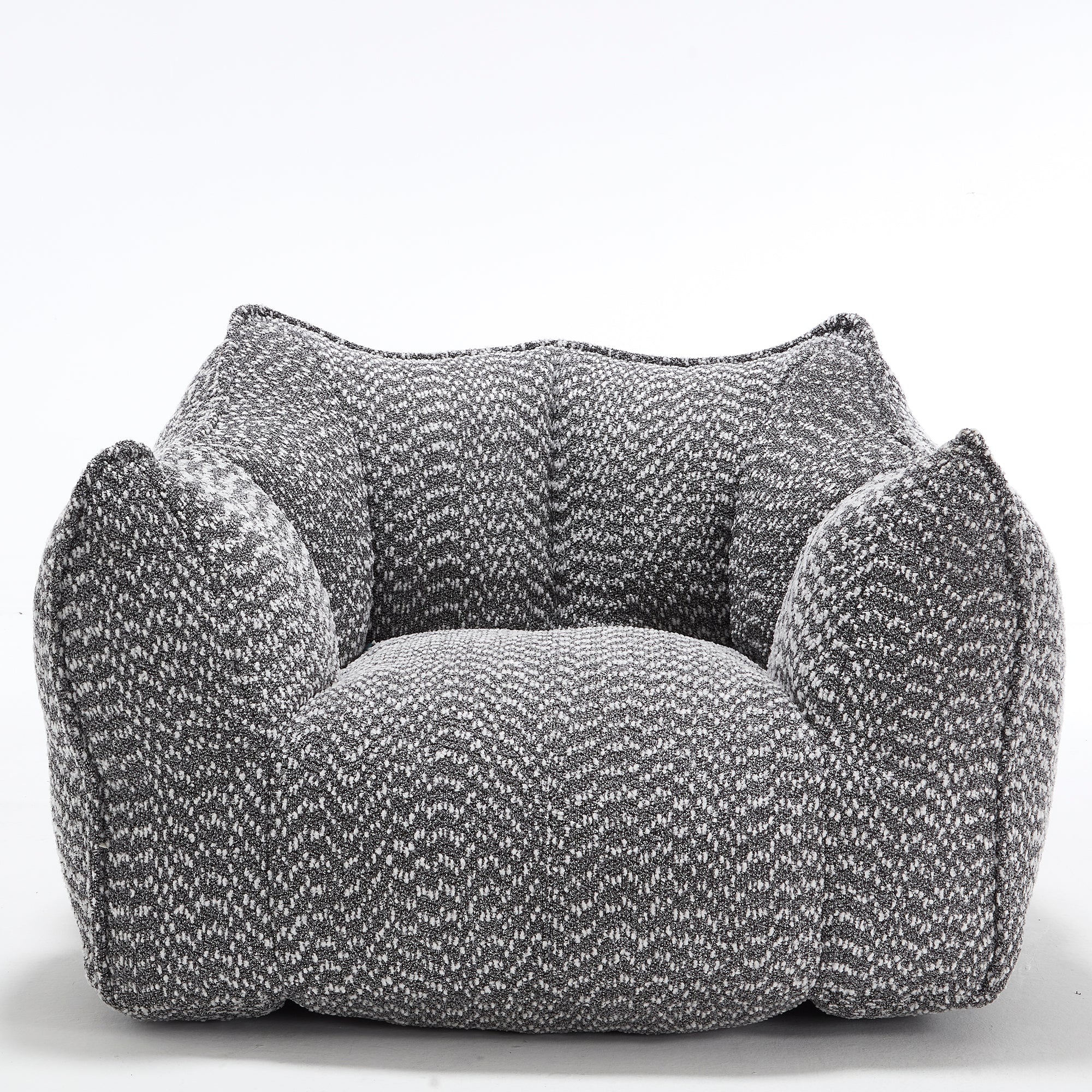 Tahoe Oversized Chenille Sofa Chair Bean Bag Chair