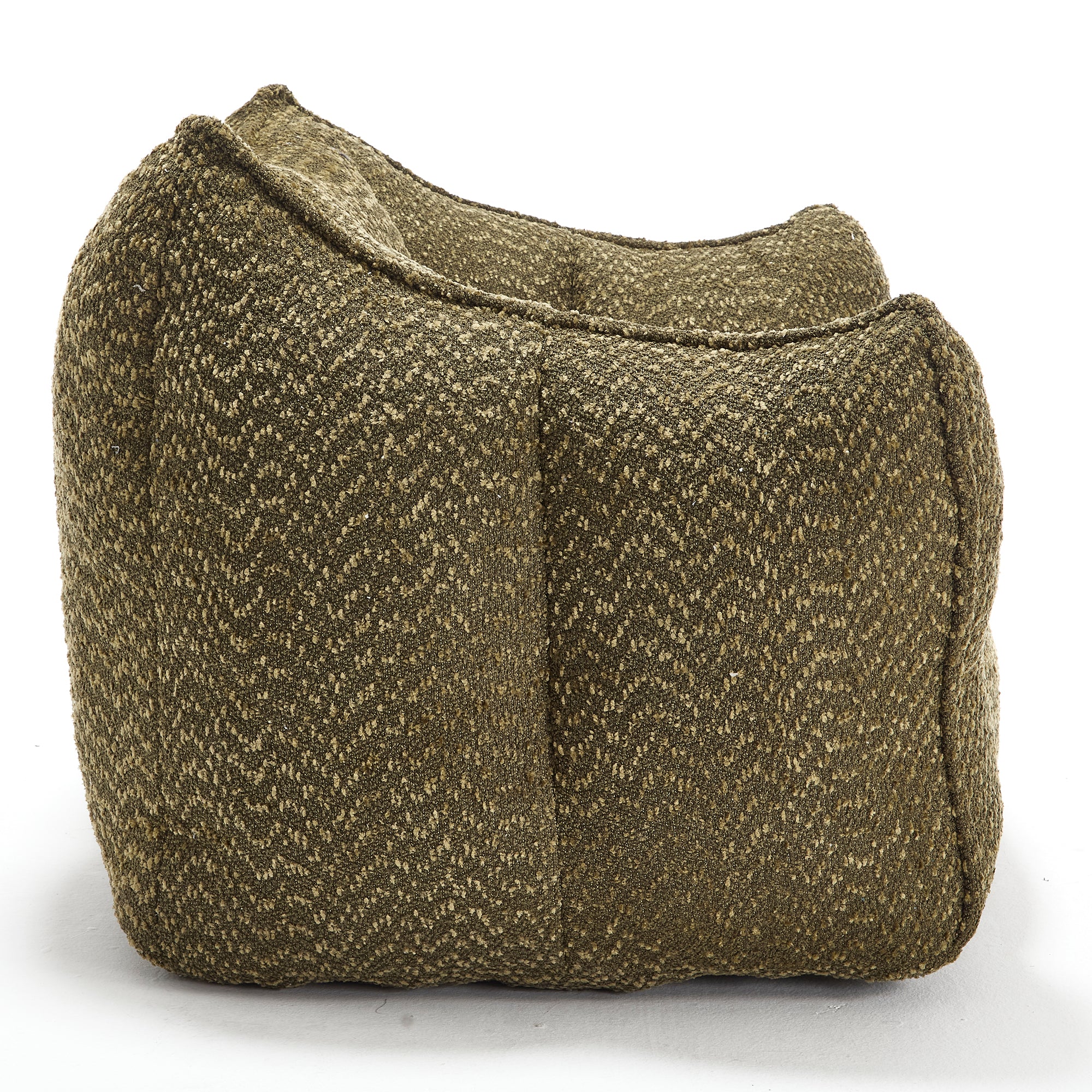 Tahoe Oversized Chenille Sofa Chair Bean Bag Chair