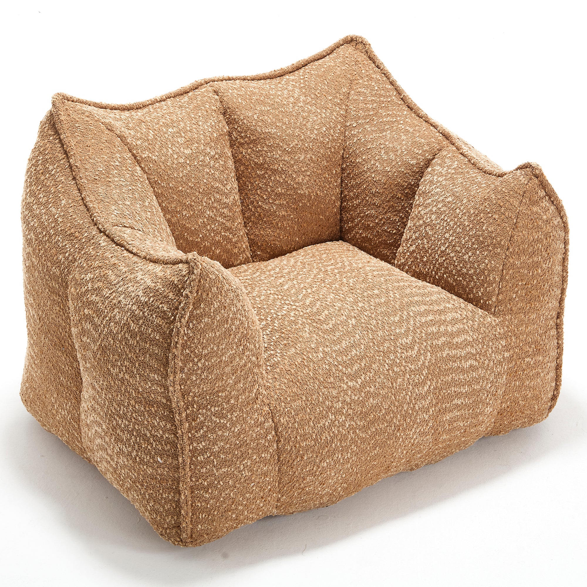 Tahoe Oversized Chenille Sofa Chair Bean Bag Chair