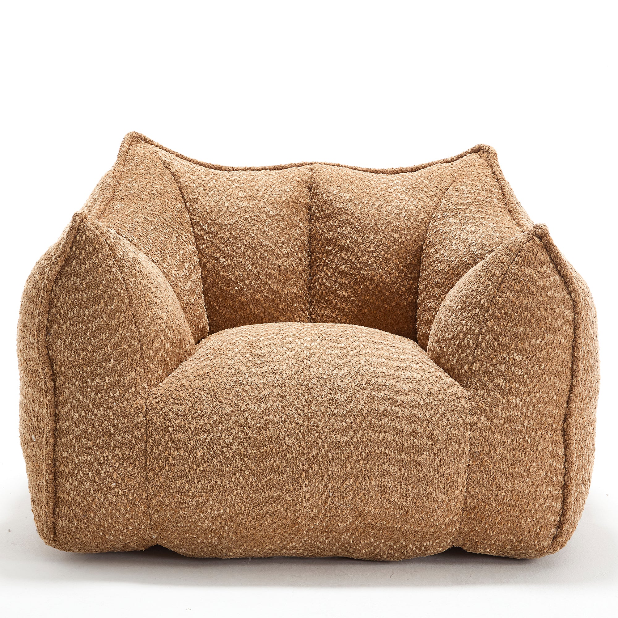 Tahoe Oversized Chenille Sofa Chair Bean Bag Chair