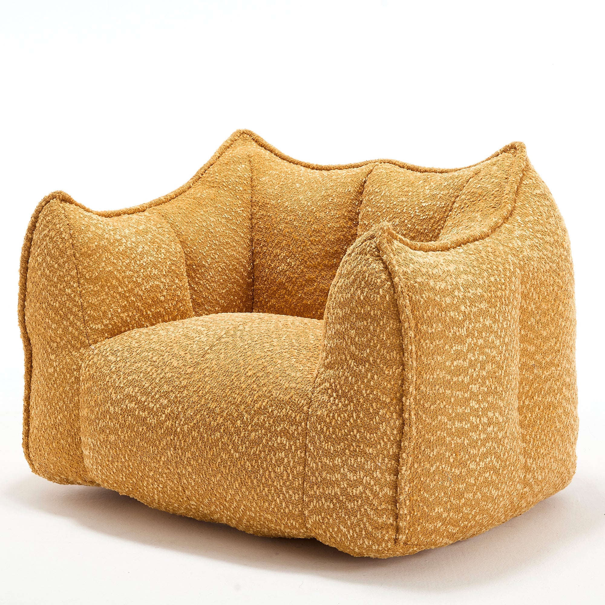 Tahoe Oversized Chenille Sofa Chair Bean Bag Chair