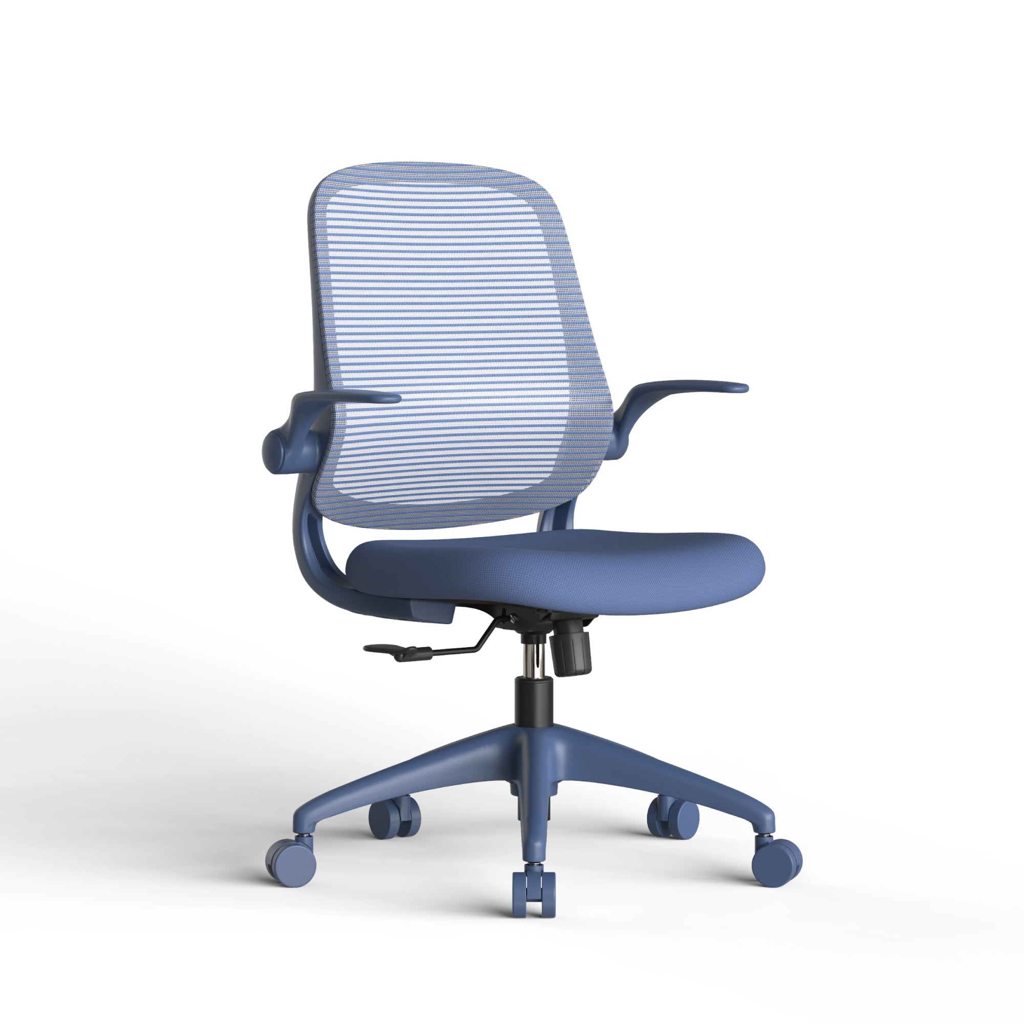 Verlon Ergonomic Mid Back Mesh Office Chair with Flip-Up Armrests