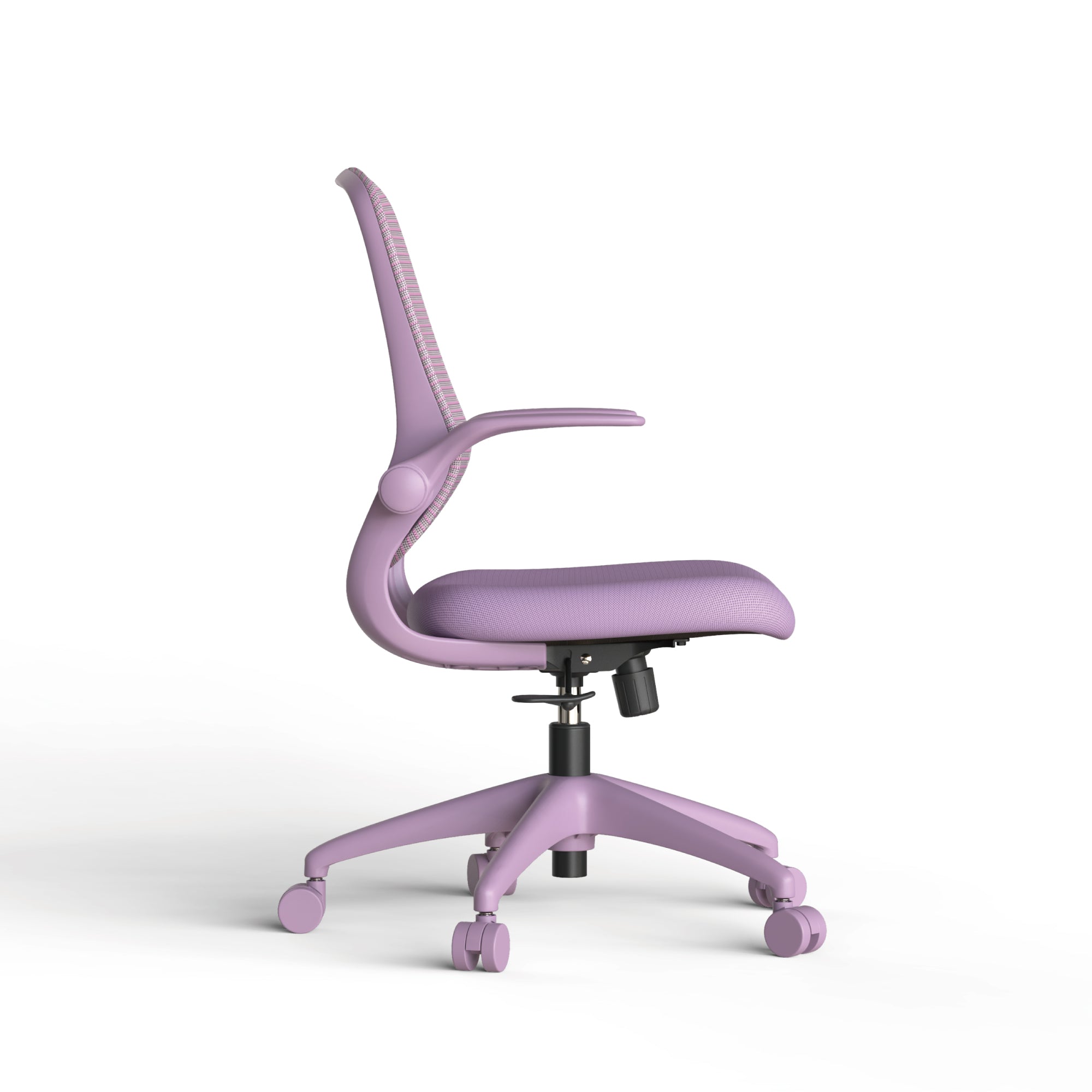 Verlon Ergonomic Mid Back Mesh Office Chair with Flip-Up Armrests