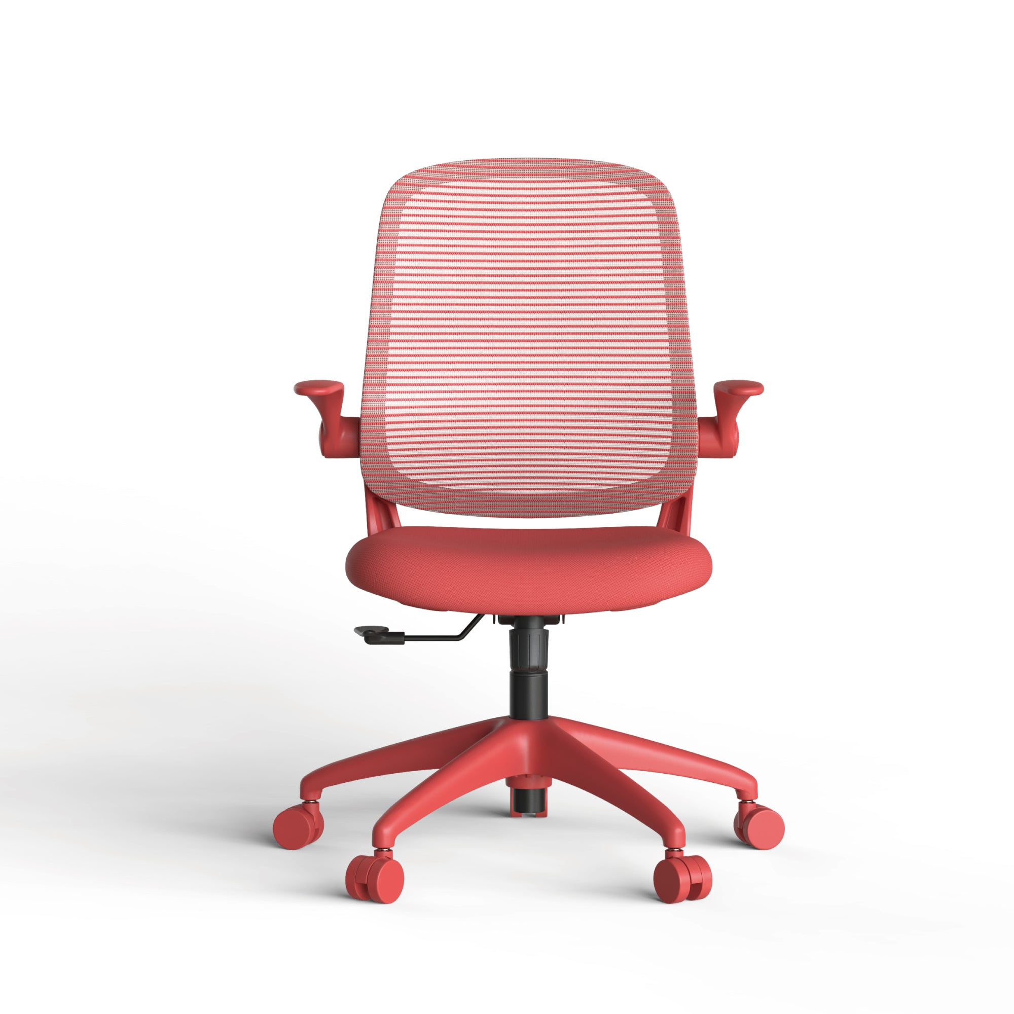 Verlon Ergonomic Mid Back Mesh Office Chair with Flip-Up Armrests