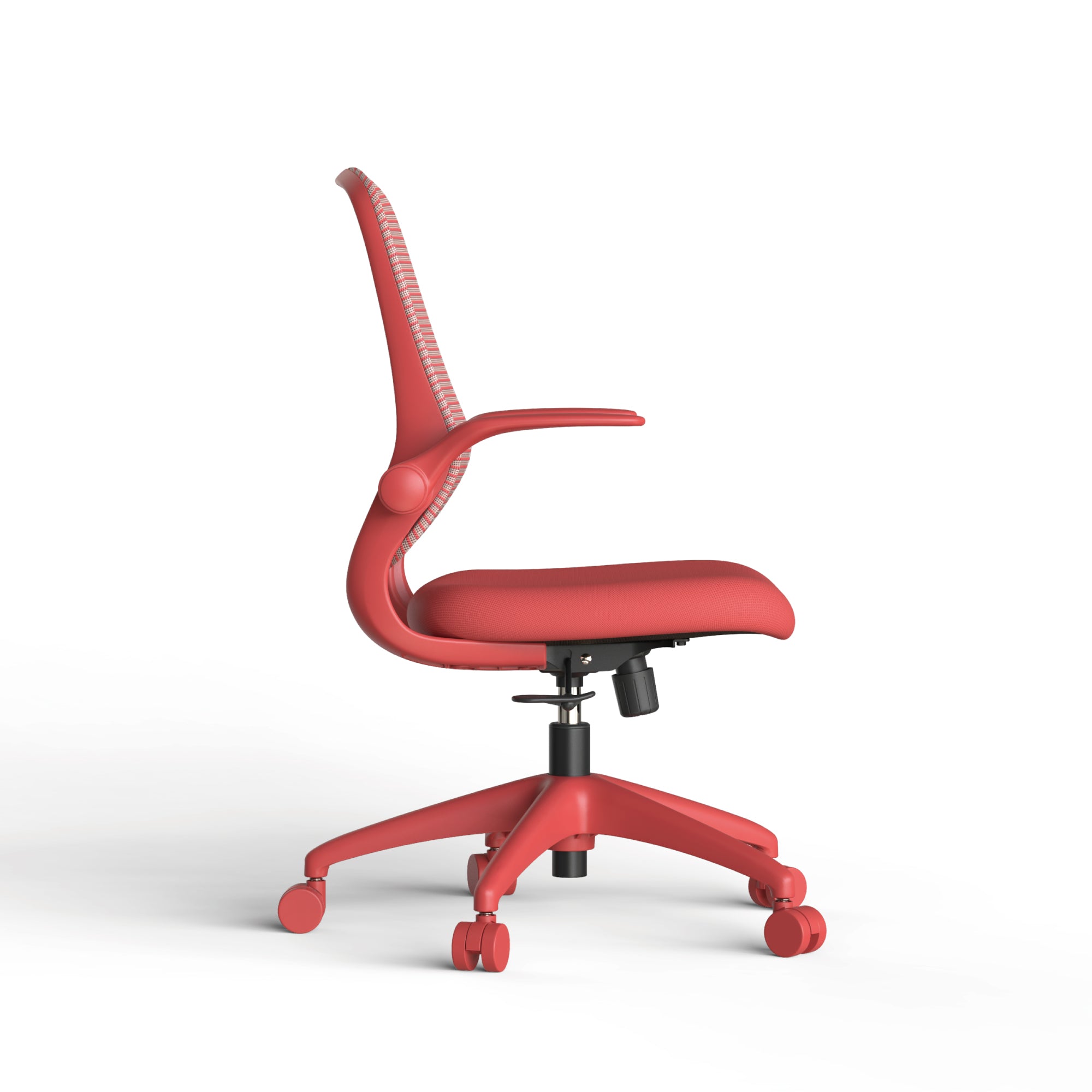 Verlon Ergonomic Mid Back Mesh Office Chair with Flip-Up Armrests