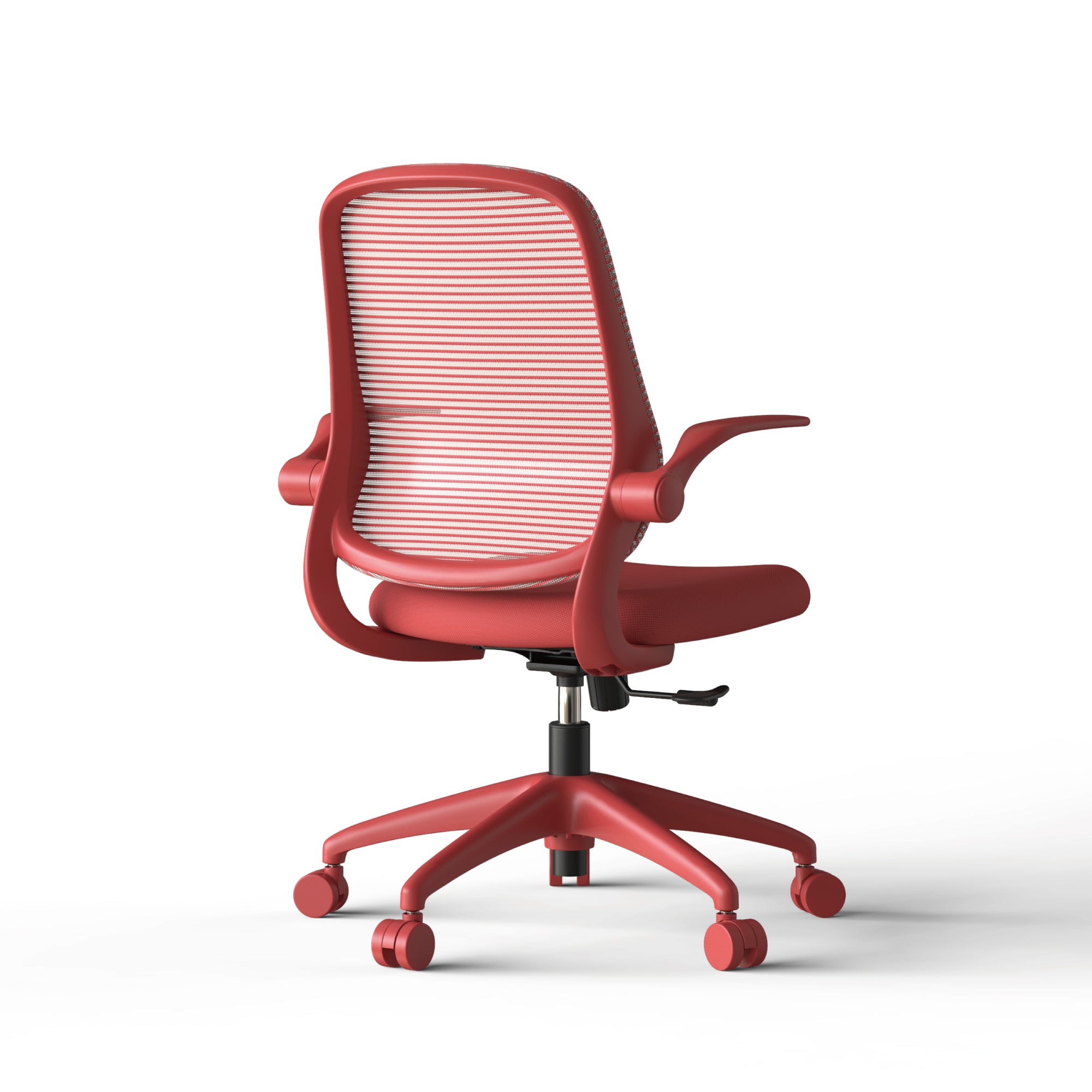 Verlon Ergonomic Mid Back Mesh Office Chair with Flip-Up Armrests