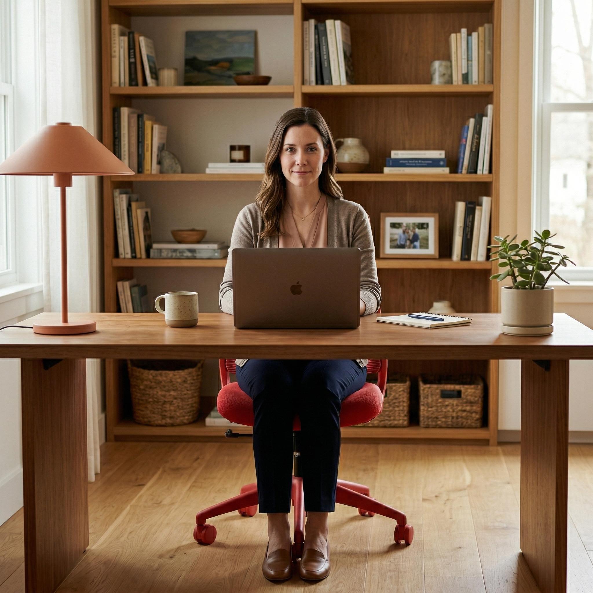 Verlon Ergonomic Mid Back Mesh Office Chair with Flip-Up Armrests