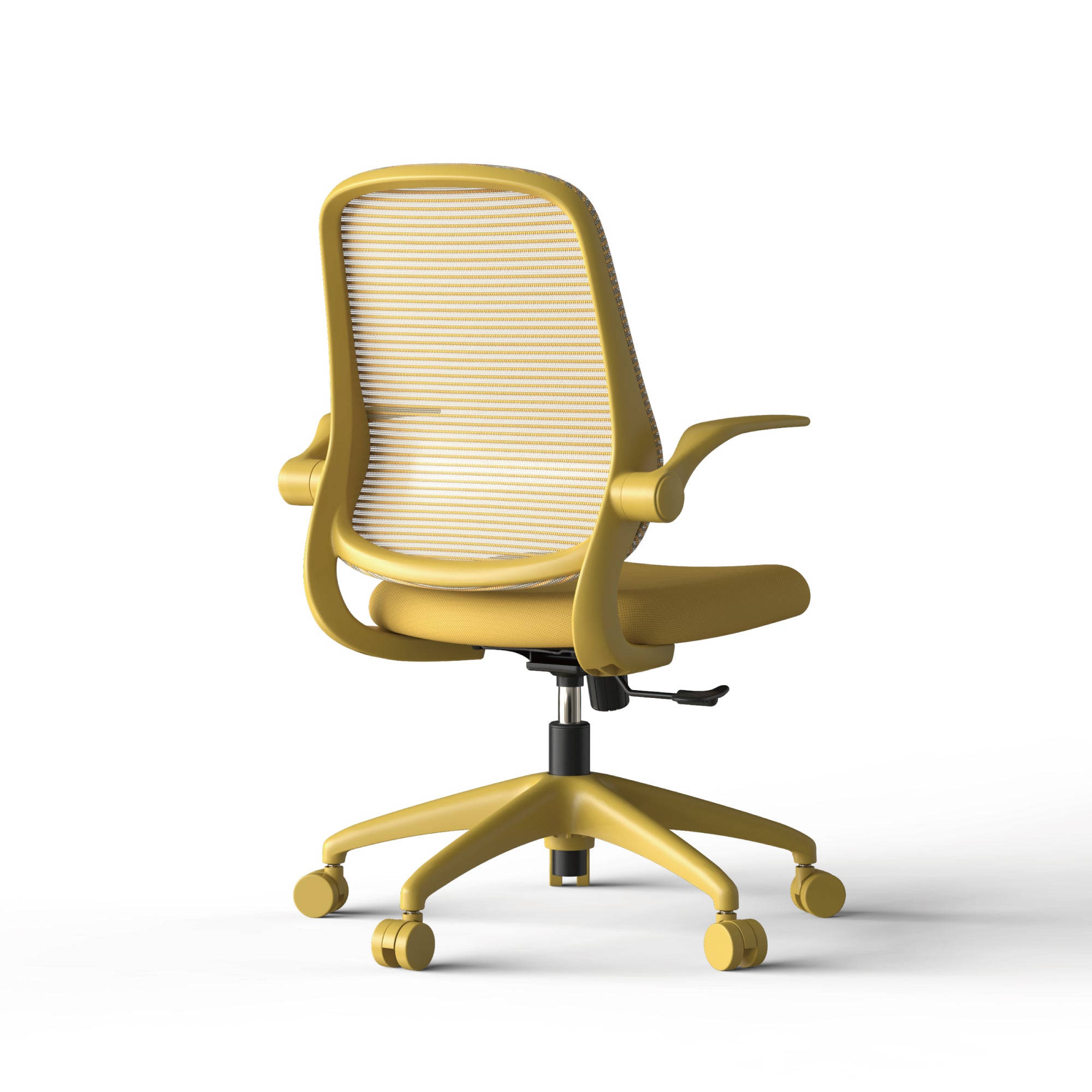 Verlon Ergonomic Mid Back Mesh Office Chair with Flip-Up Armrests