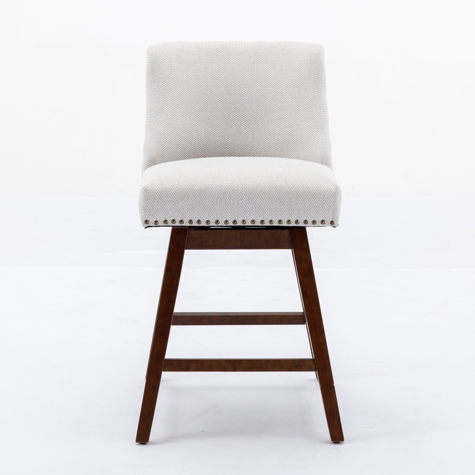 Chablis 26" Swivel Counter Height Upholstered Bar Stools Set of 2