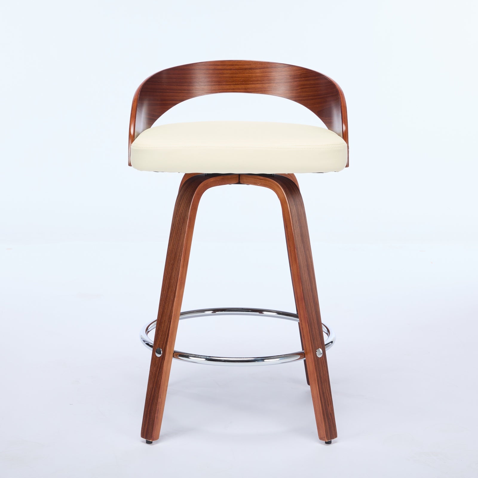 Barolo 25" Swivel Counter Height Bar Stools Set of 2