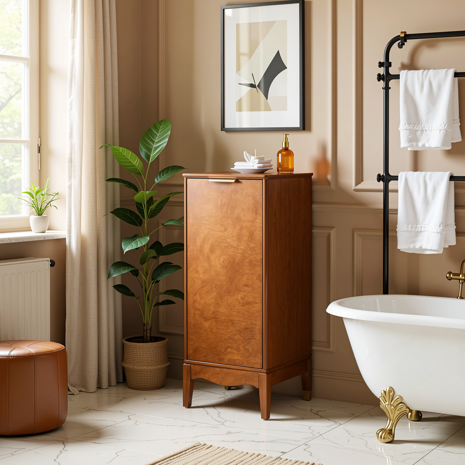 Gothenburg 36" Narrow Storage Cabinet