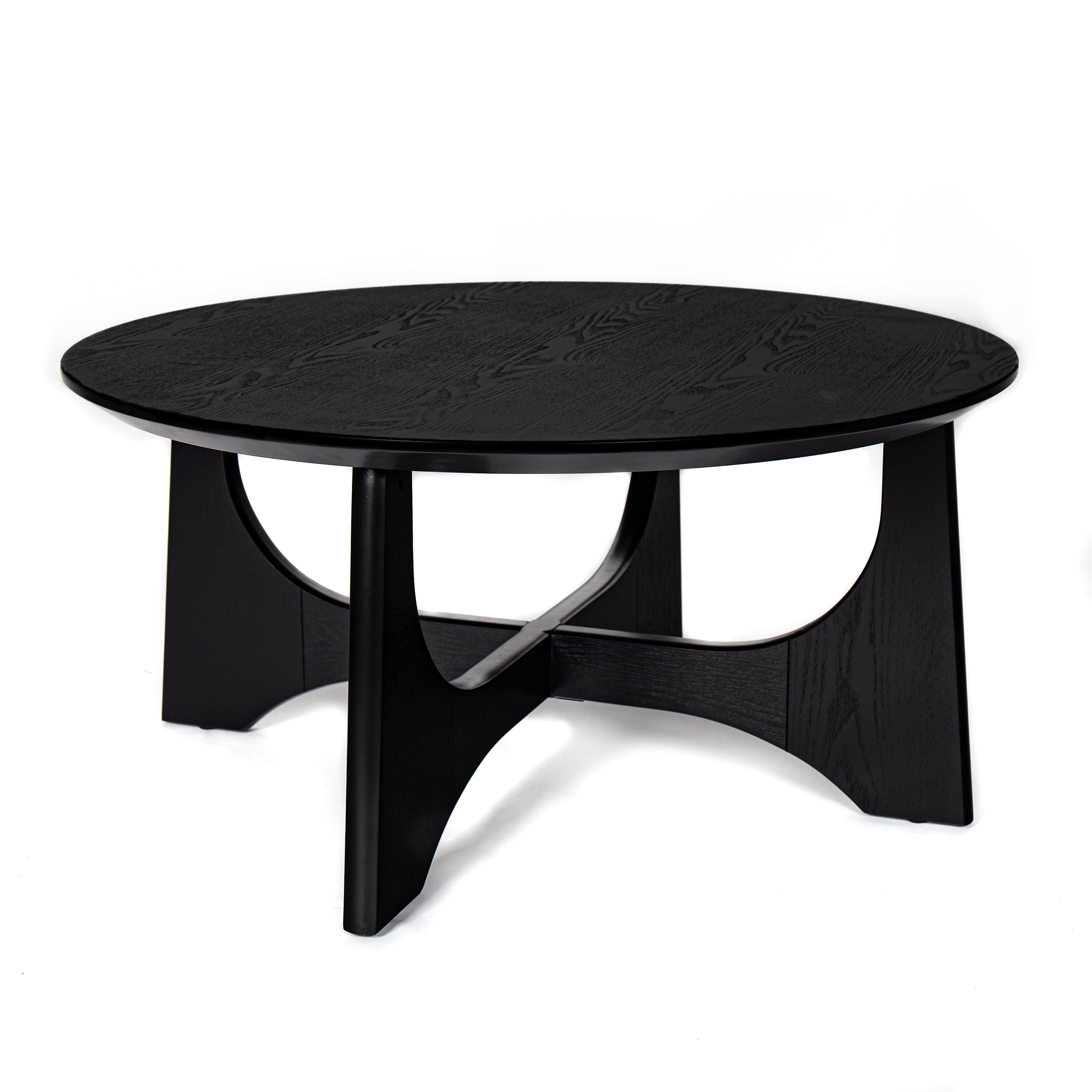 Harlan Coffee Table with Curved Base