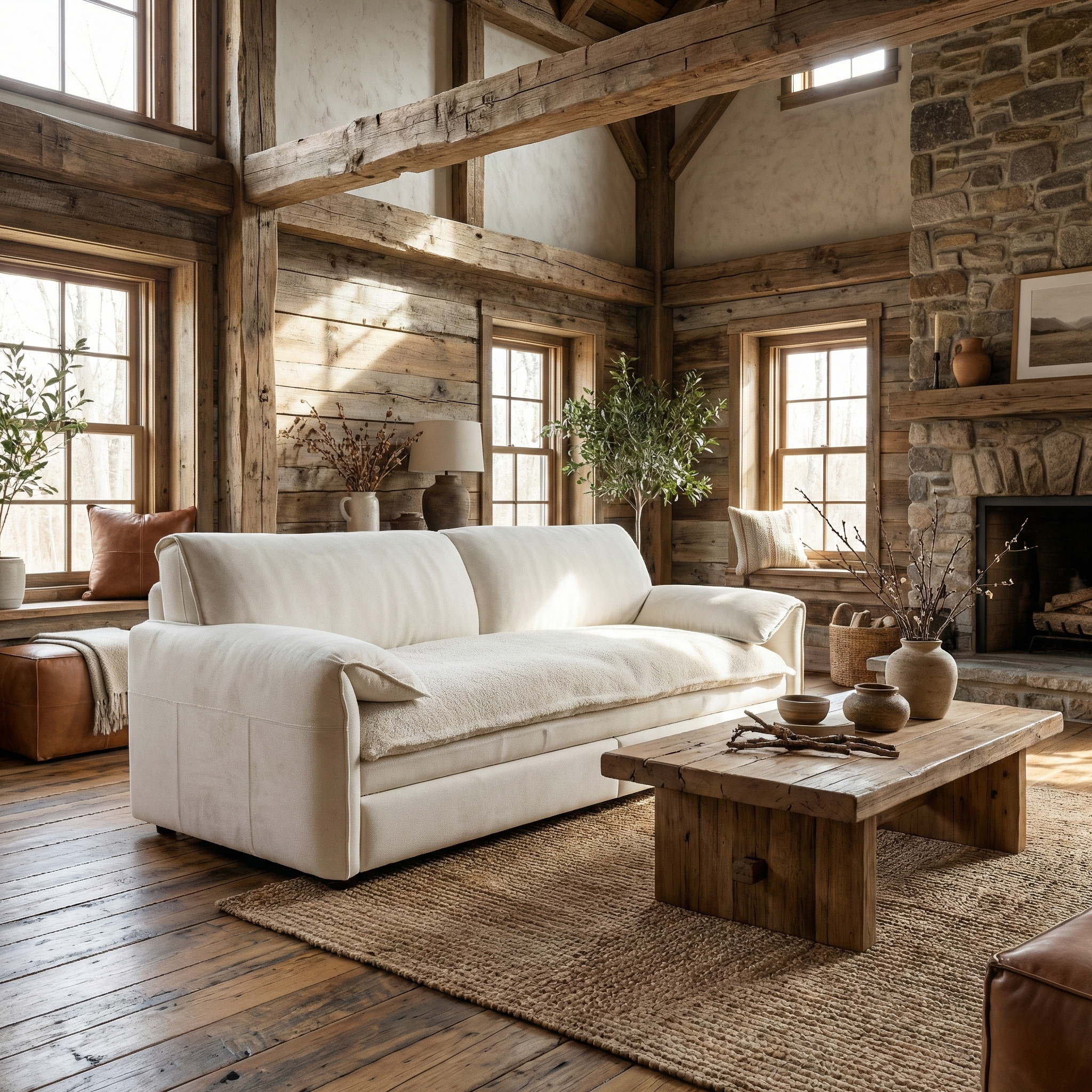 Alameda 73" Modern Velvet Queen Pull-Out Sleeper Sofa Bed with Wide Armrests