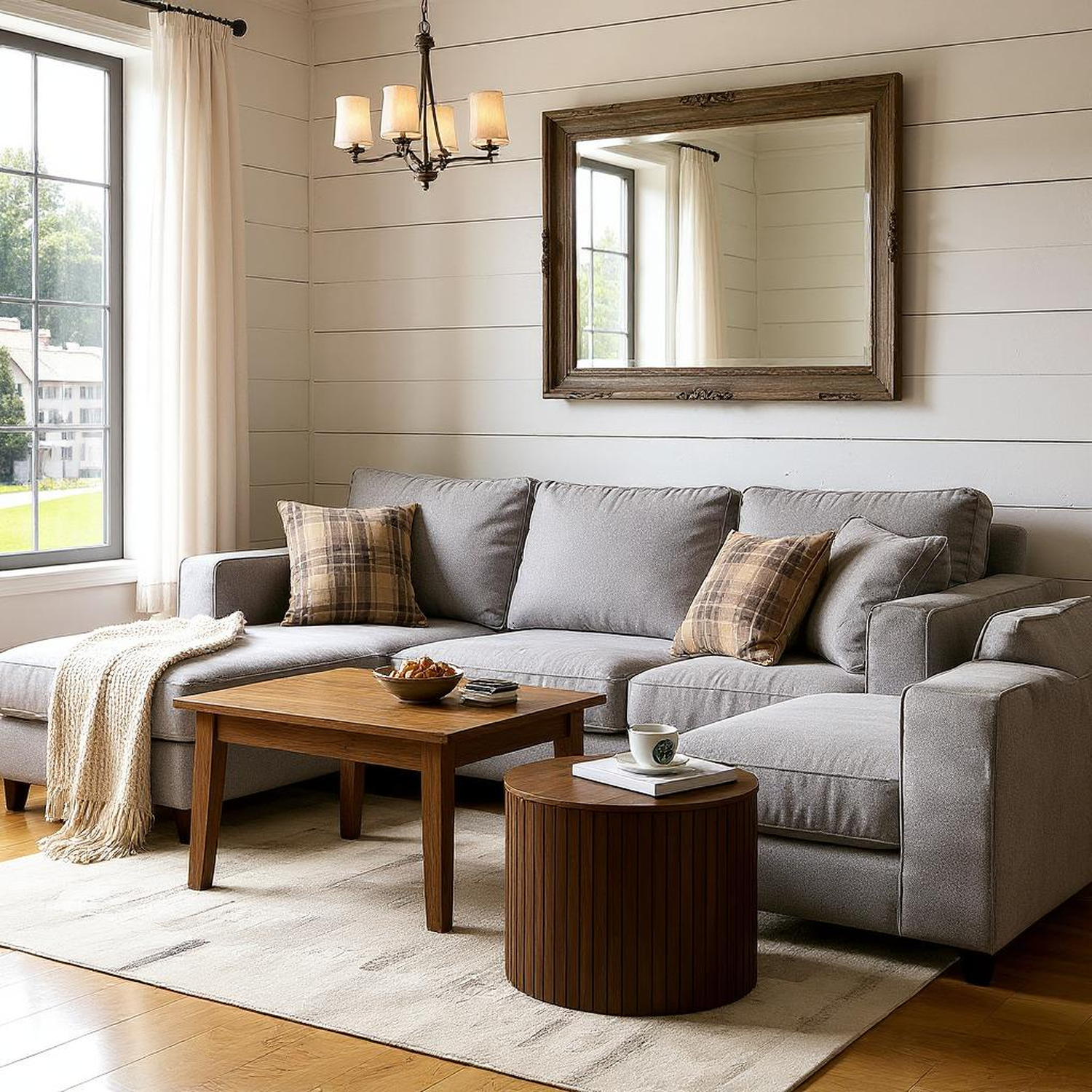 Seville 2 Piece Nesting Storage Table Set