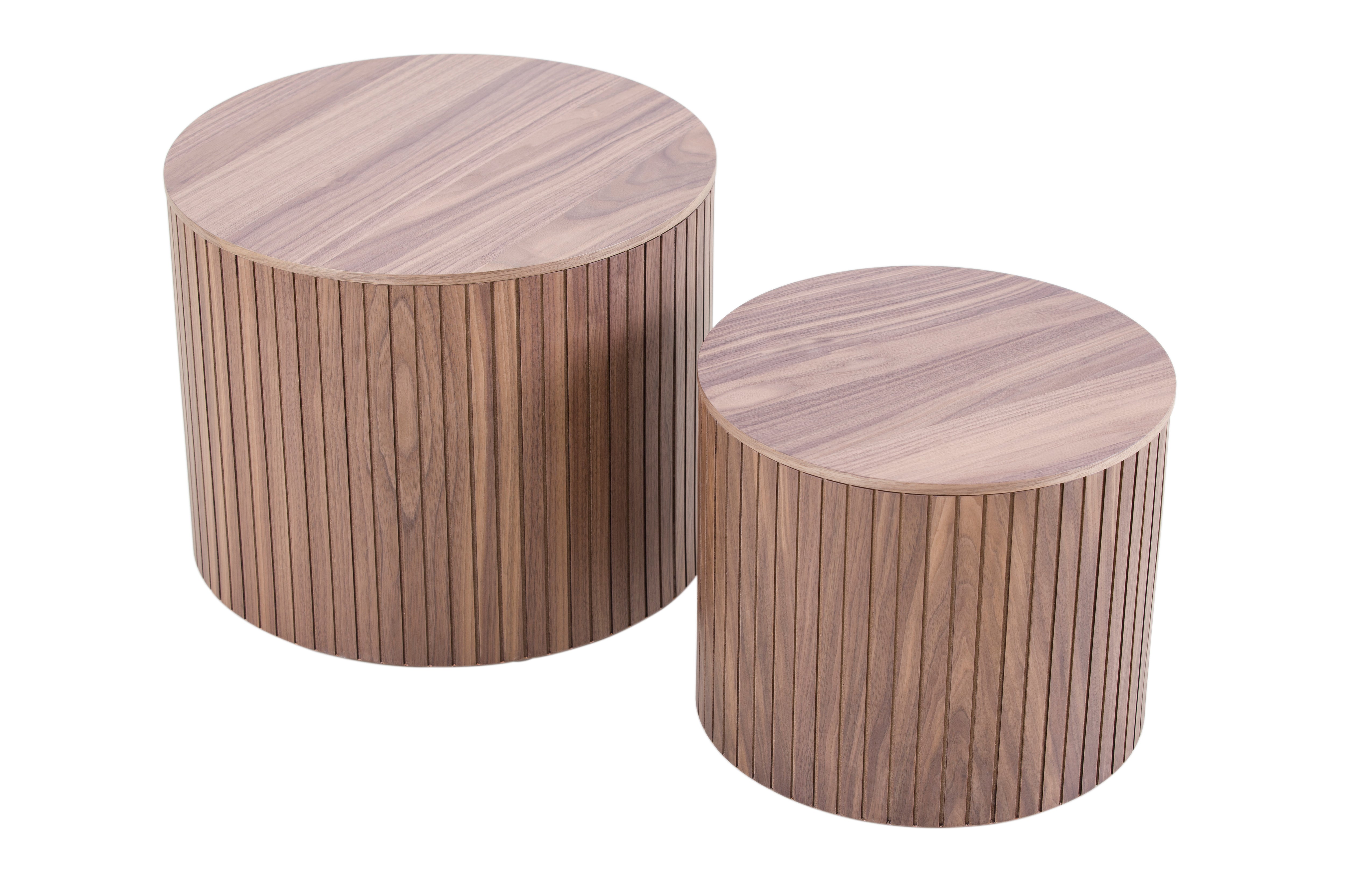 Seville 2 Piece Nesting Storage Table Set