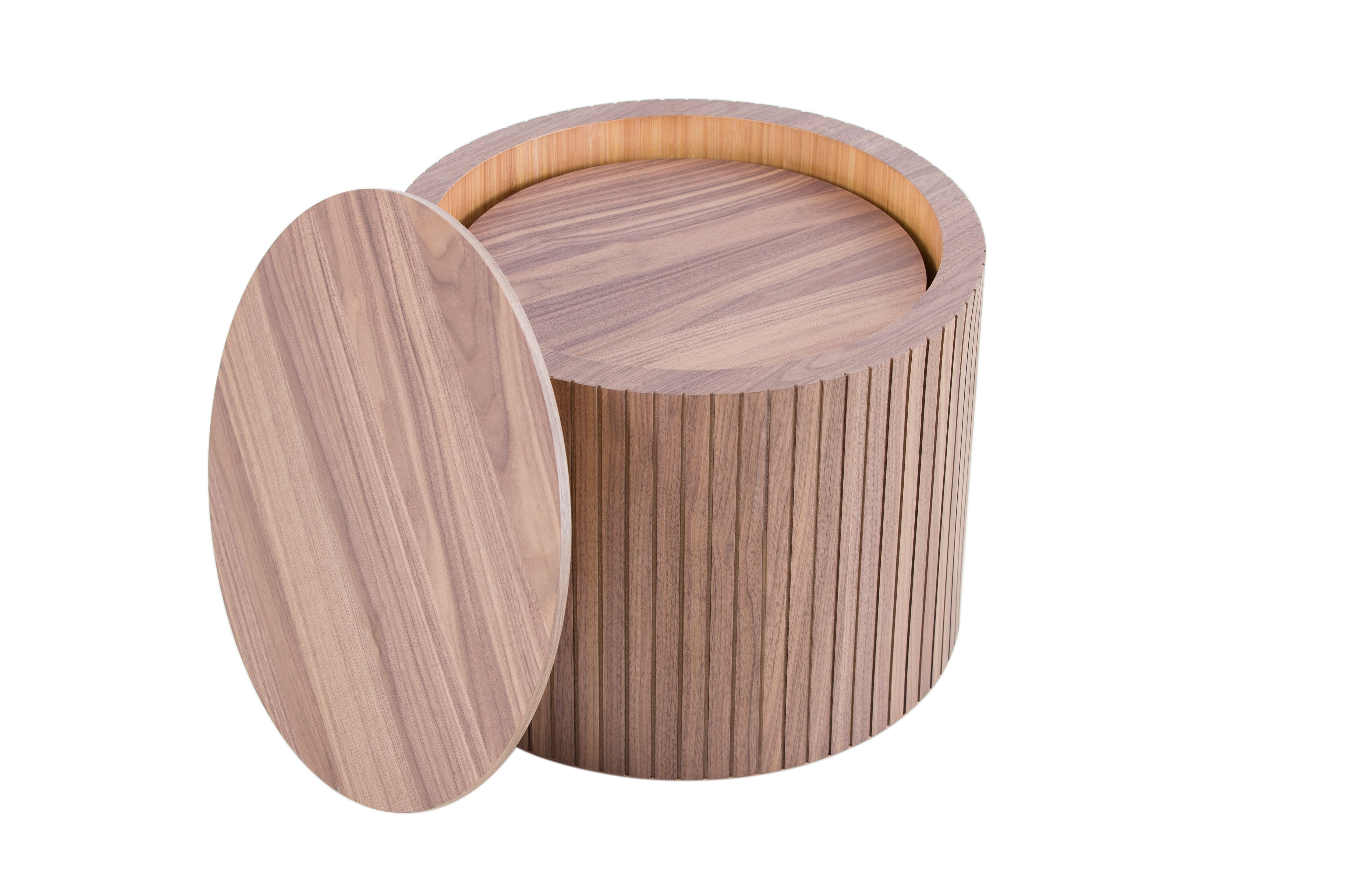 Seville 2 Piece Nesting Storage Table Set