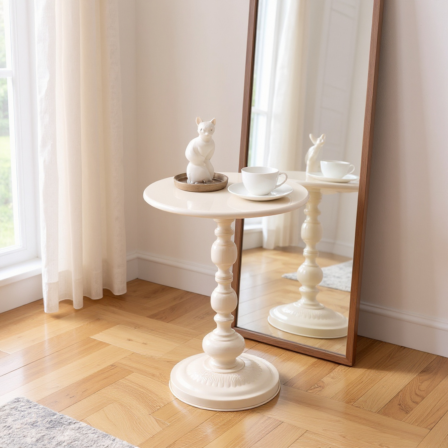 Lille Metal Round Side Table