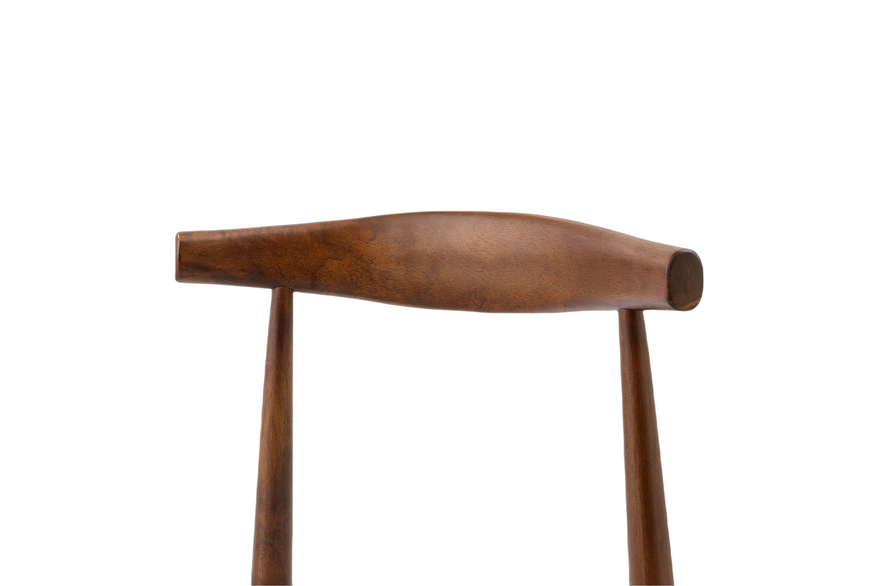 Tonle Mid-Century Upholstered Solid Wood Dining Chair Set of 2