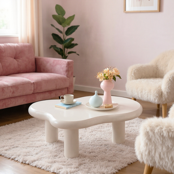 Siena 46.1"Cloud-Shaped Coffee Table