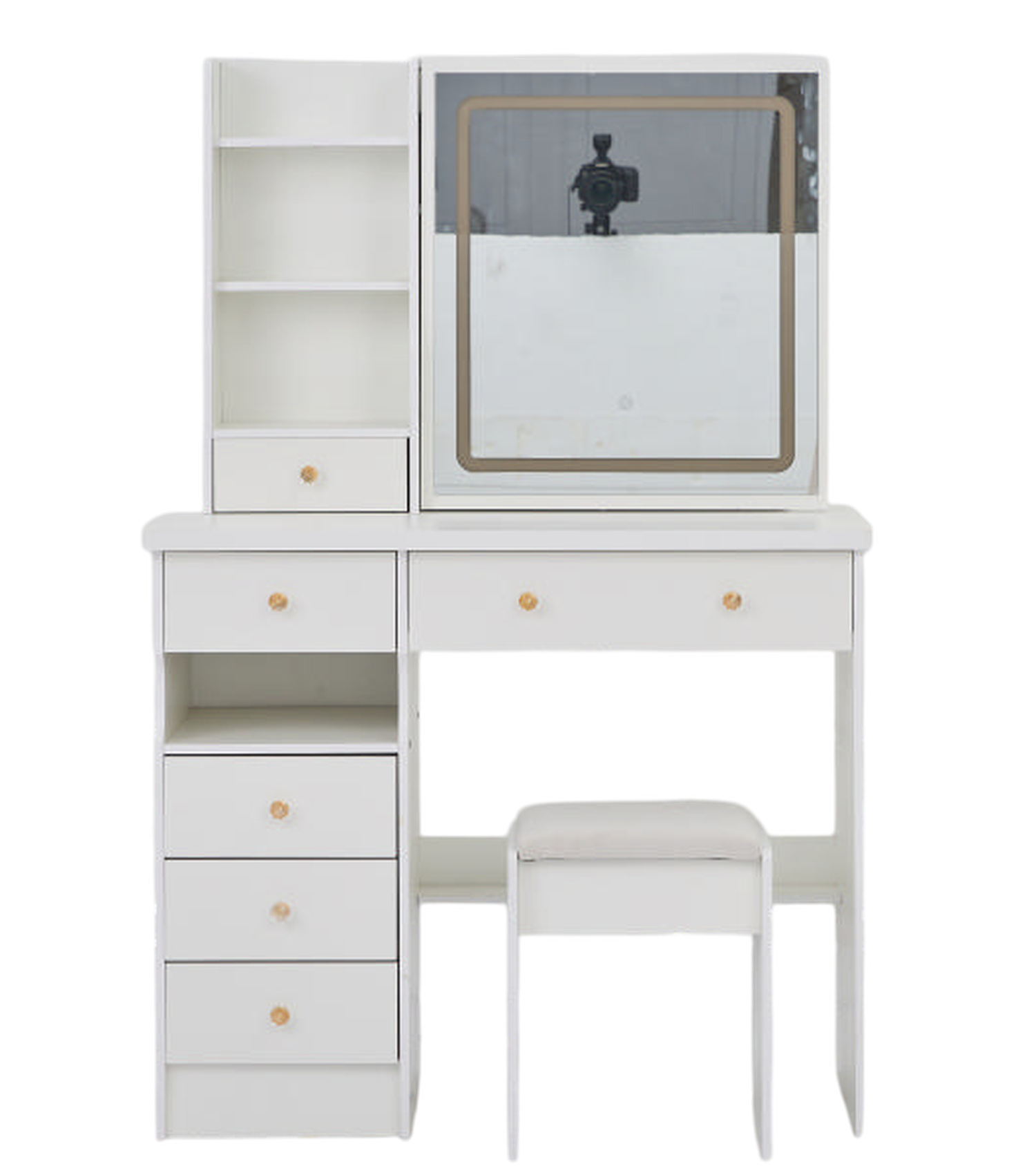 Mona 37" Vanity Set with LED Mirror