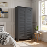 Linz 73" Lockable Metal Storage Cabinet with Adjustable Shelves