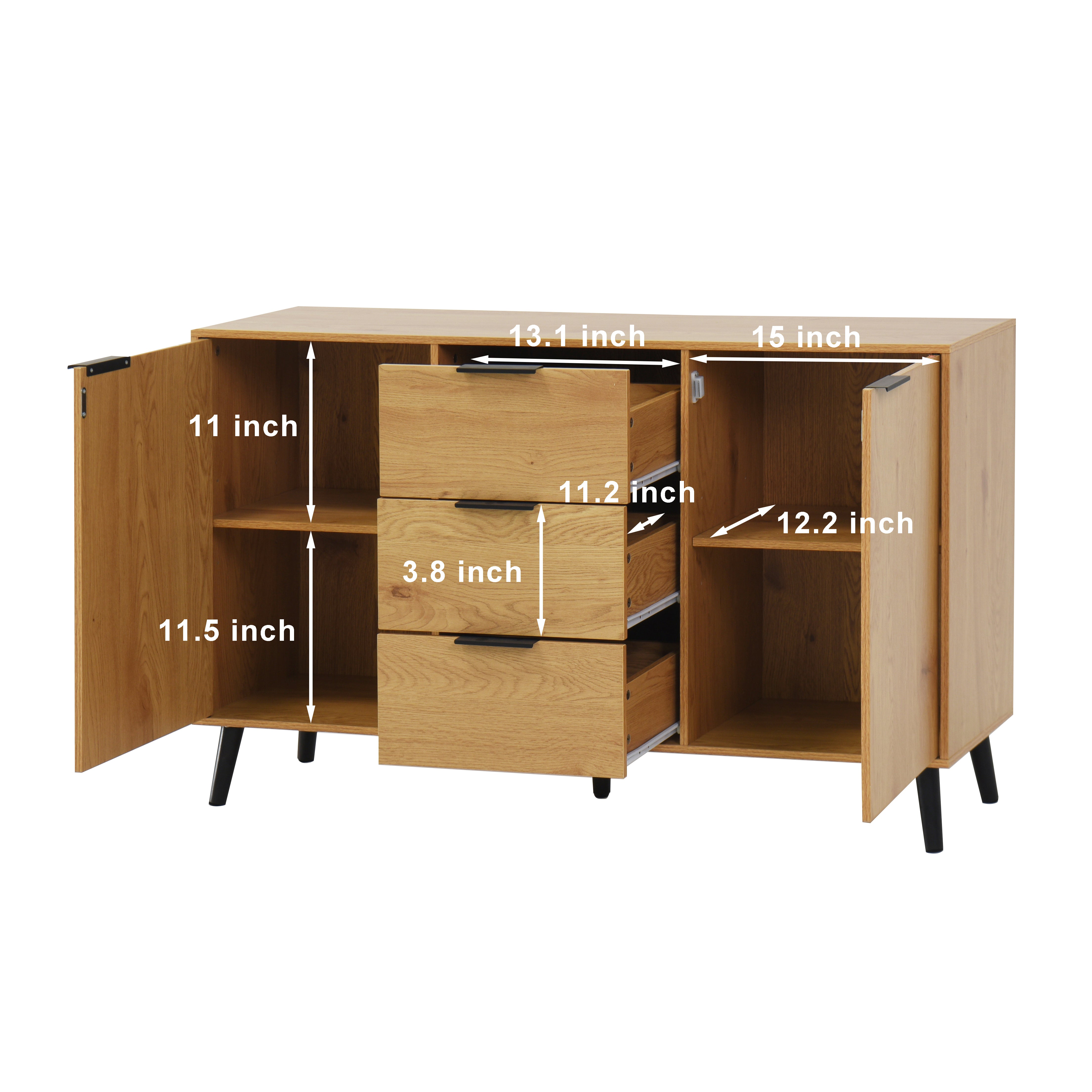 Zurich Sideboard Buffet Cabinet with Storage